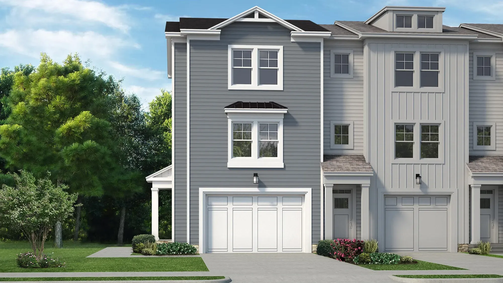 Belle Isle Townhome - Lookout Point: Virginia Beach, Virginia - Bishard Homes