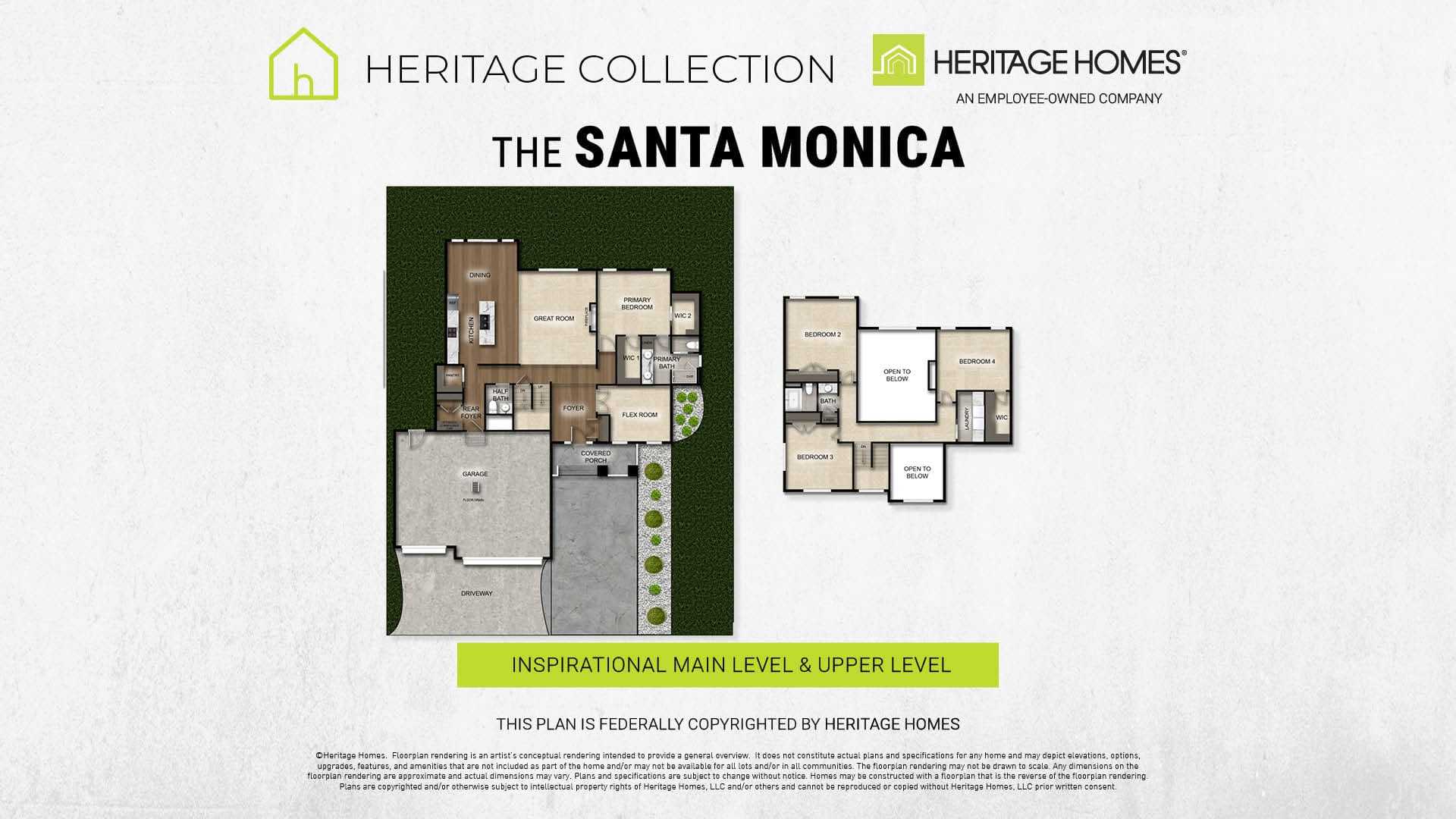 The Santa Monica Custom Floor Plan - 6444: Fargo, North Dakota - Heritage Homes