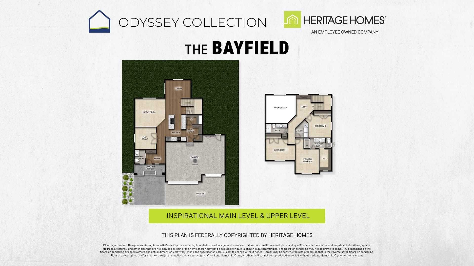The Bayfield Customizable Plan - The Ranch At The Wilds: West Fargo, North Dakota - Heritage Homes