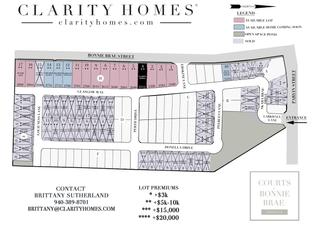 Courts Of Bonnie Brae por Clarity Homes en Fort Worth Texas