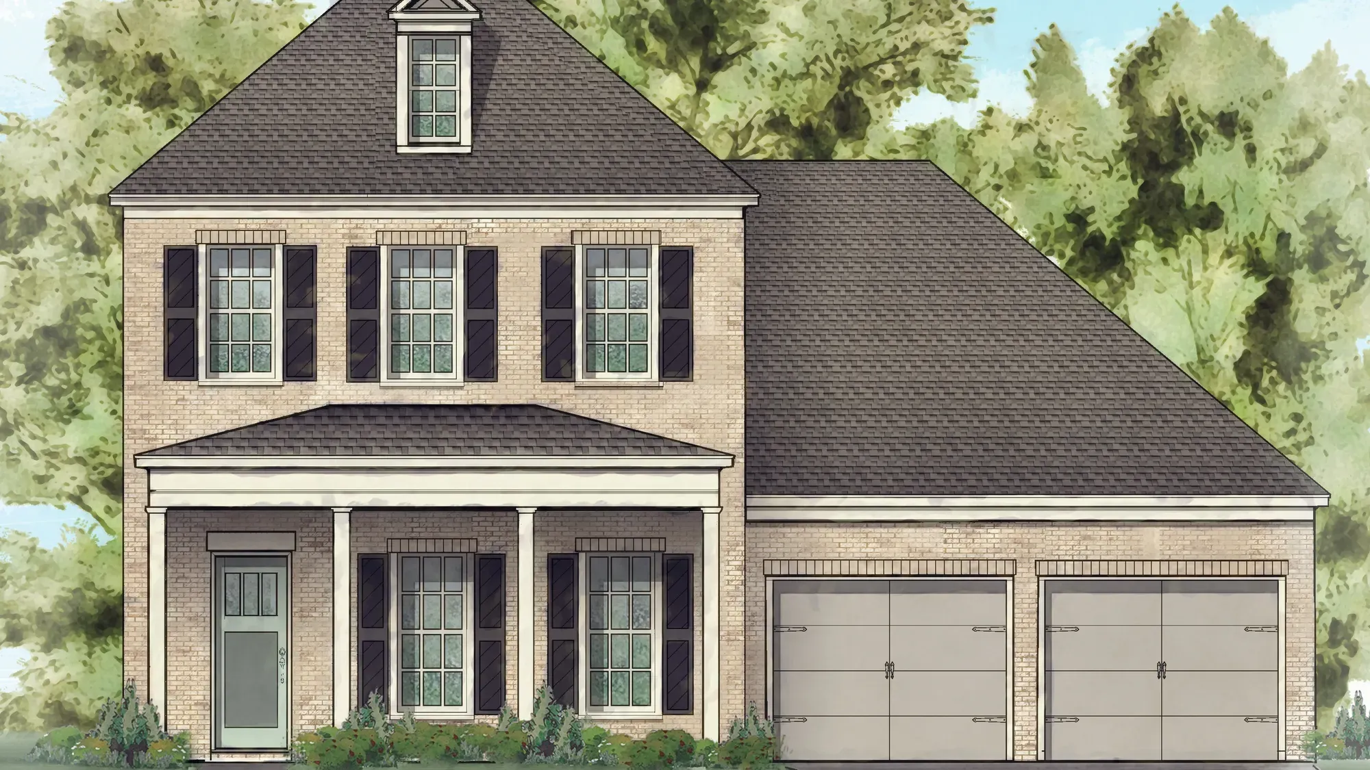 Augusta B - The Falls: Birmingham, Alabama - Newcastle Homes.