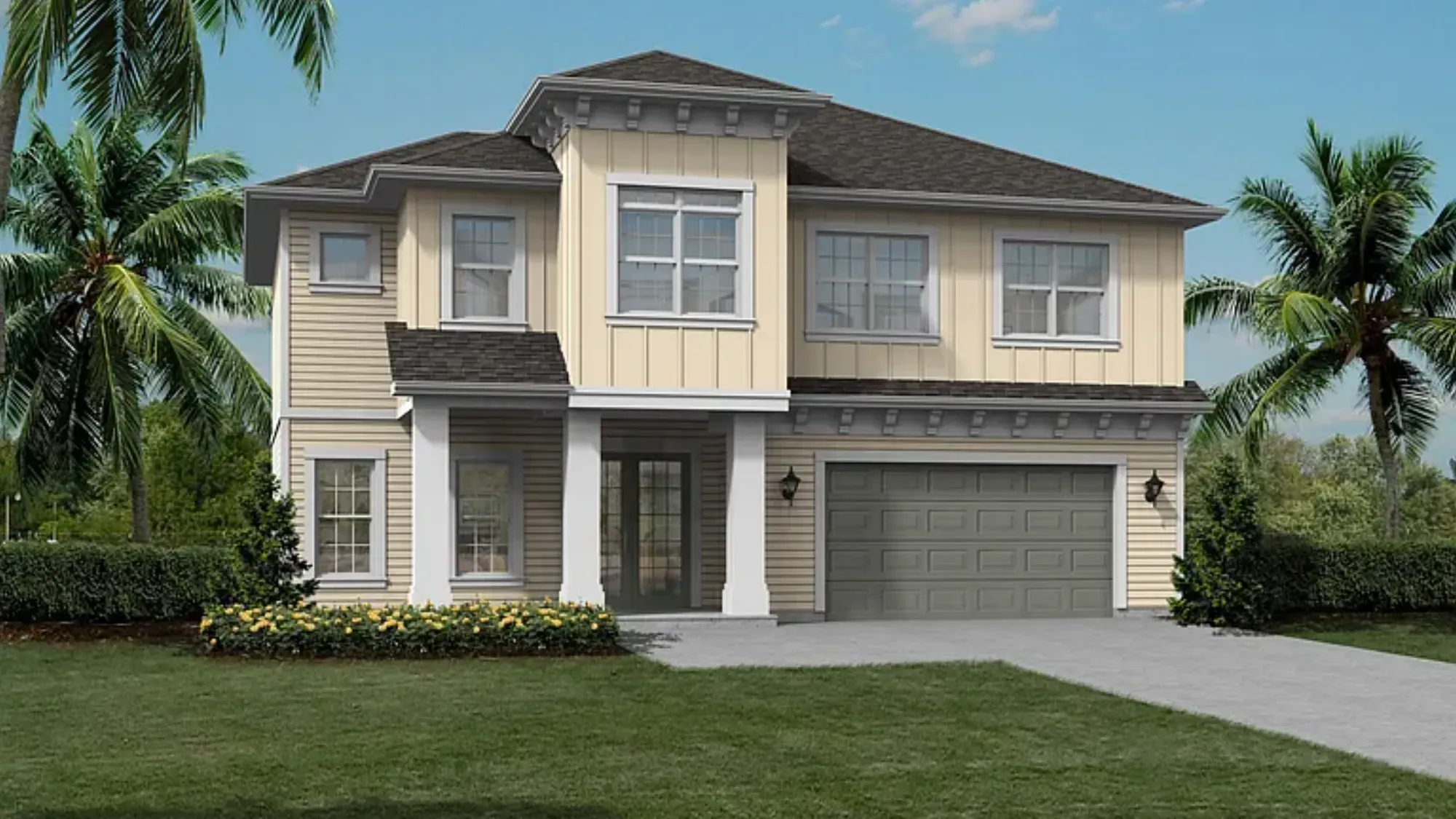 Silver Landing At Silverleaf por Ashley Homes en Jacksonville-St. Augustine Florida