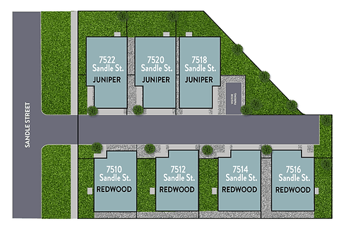 casa en Sandle Village por MTY Builders Inc.