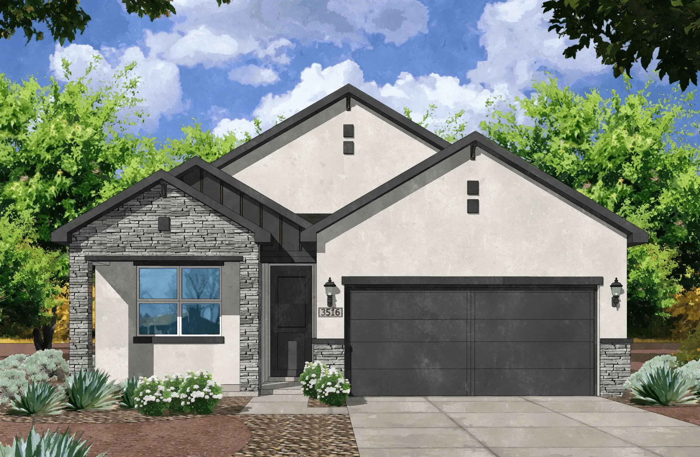 San Juan - Lomas Encantadas 1G Phase 1: Rio Rancho, New Mexico - Amreston Homes