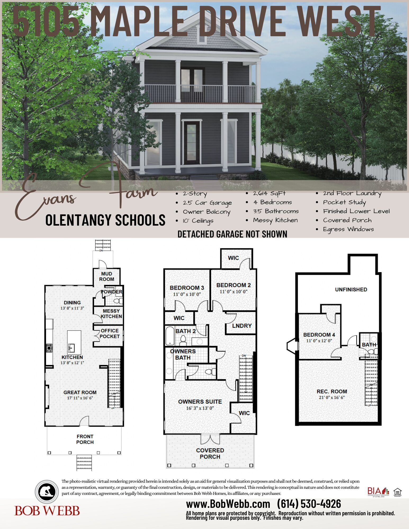 Plan Unknown - Evans Farmfor Sale – Newlewis Center: Lewis Center, Ohio - Bob Webb
