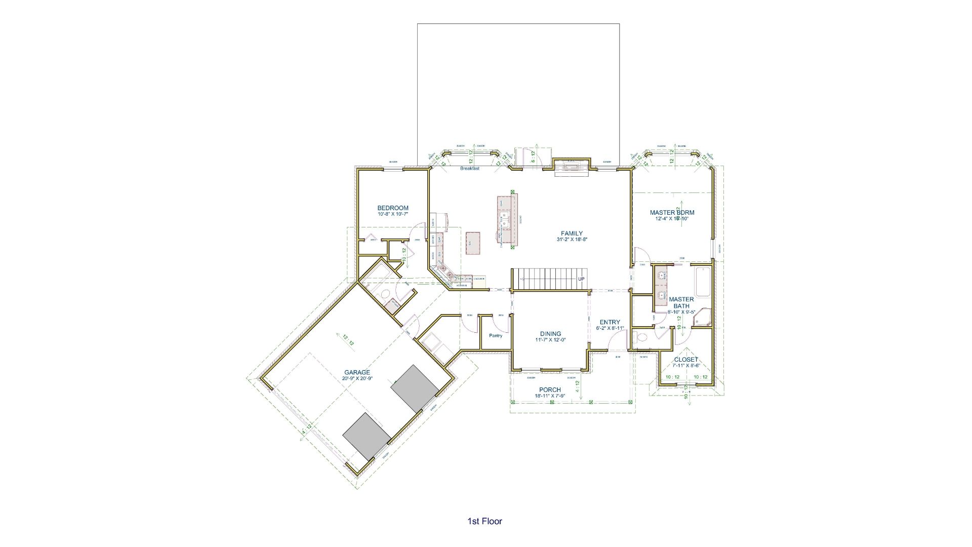 casa en Roofing por East Texas Homes