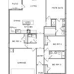 Plan 1670 - Levy Crossing: Killeen, Texas - Carothers Homes