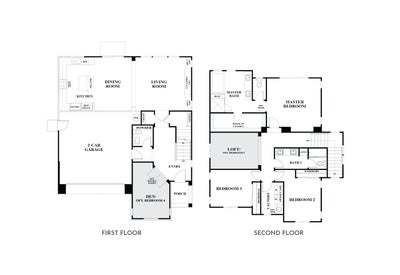 Plan 4 - Southern California Homes: Silverado, California - City Ventures