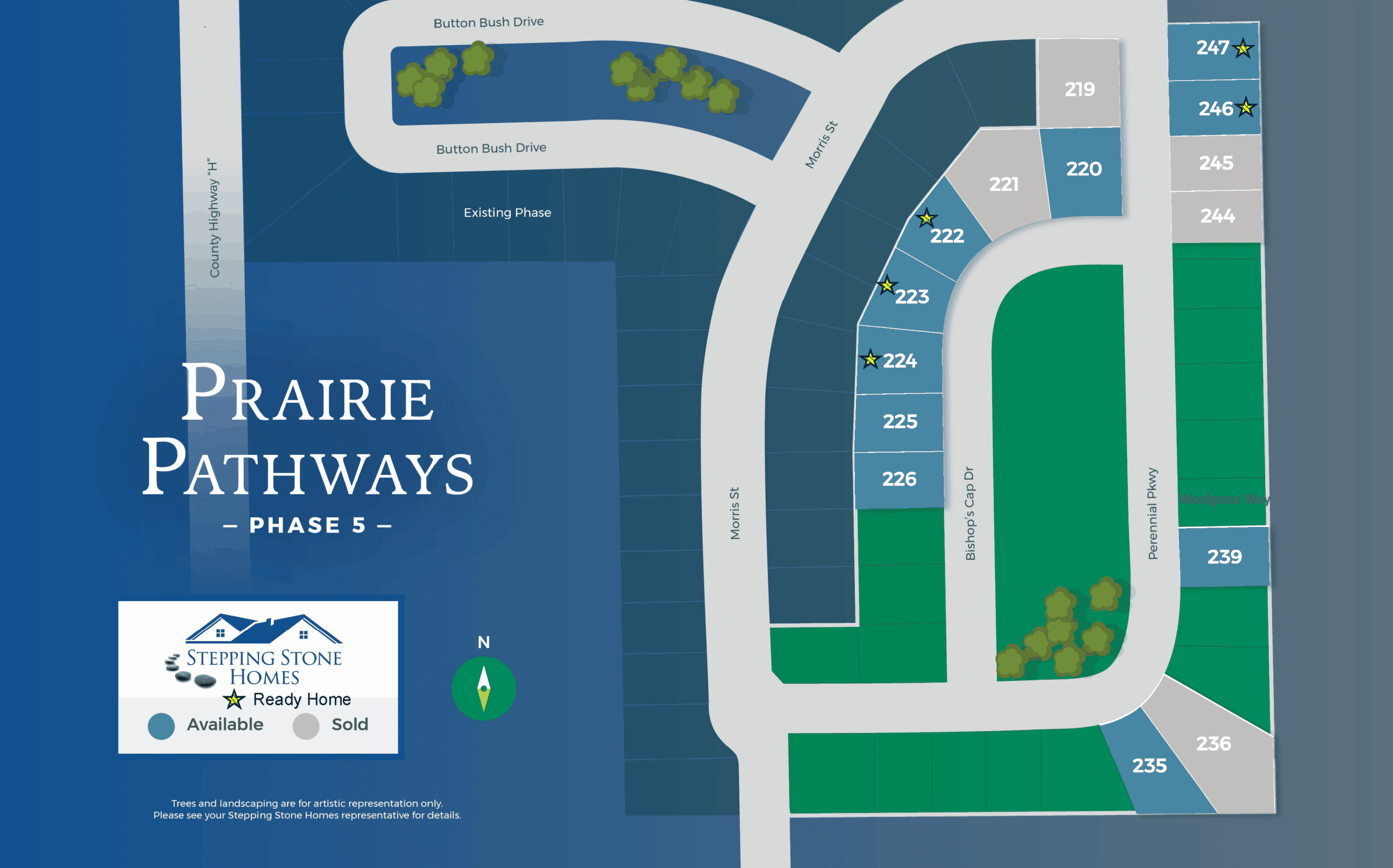 casa en Prairie Pathways por Stepping Stone Homes