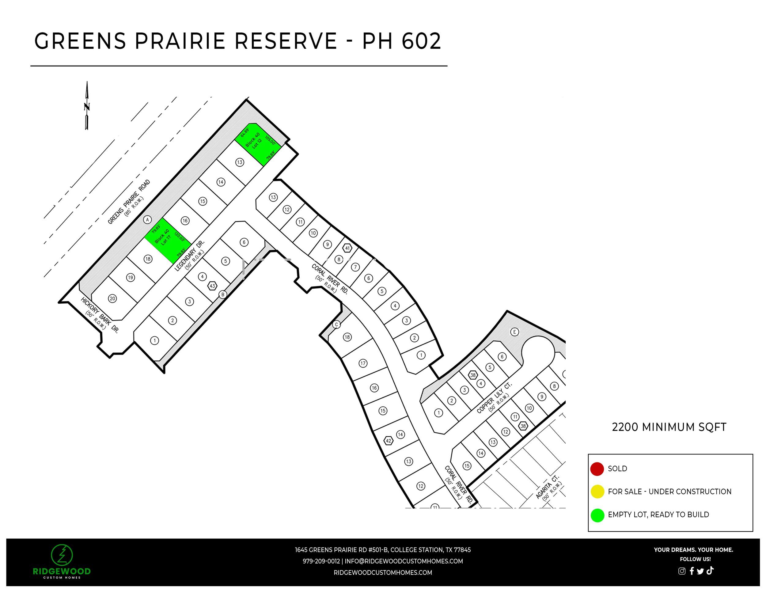 casa en Greens Prairie Reserve por Ridgewood Custom Homes