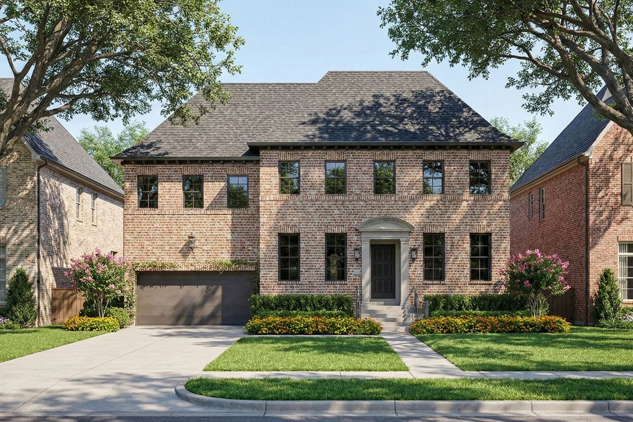 4803 Pine Street por Lovett Homes en Houston Texas