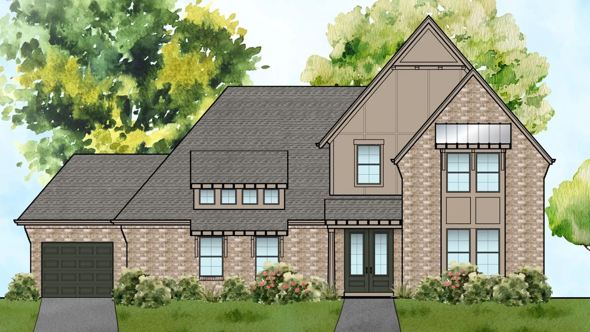 Alder A - Lenoir At Walker Springs: Alabaster, Alabama - Newcastle Homes.