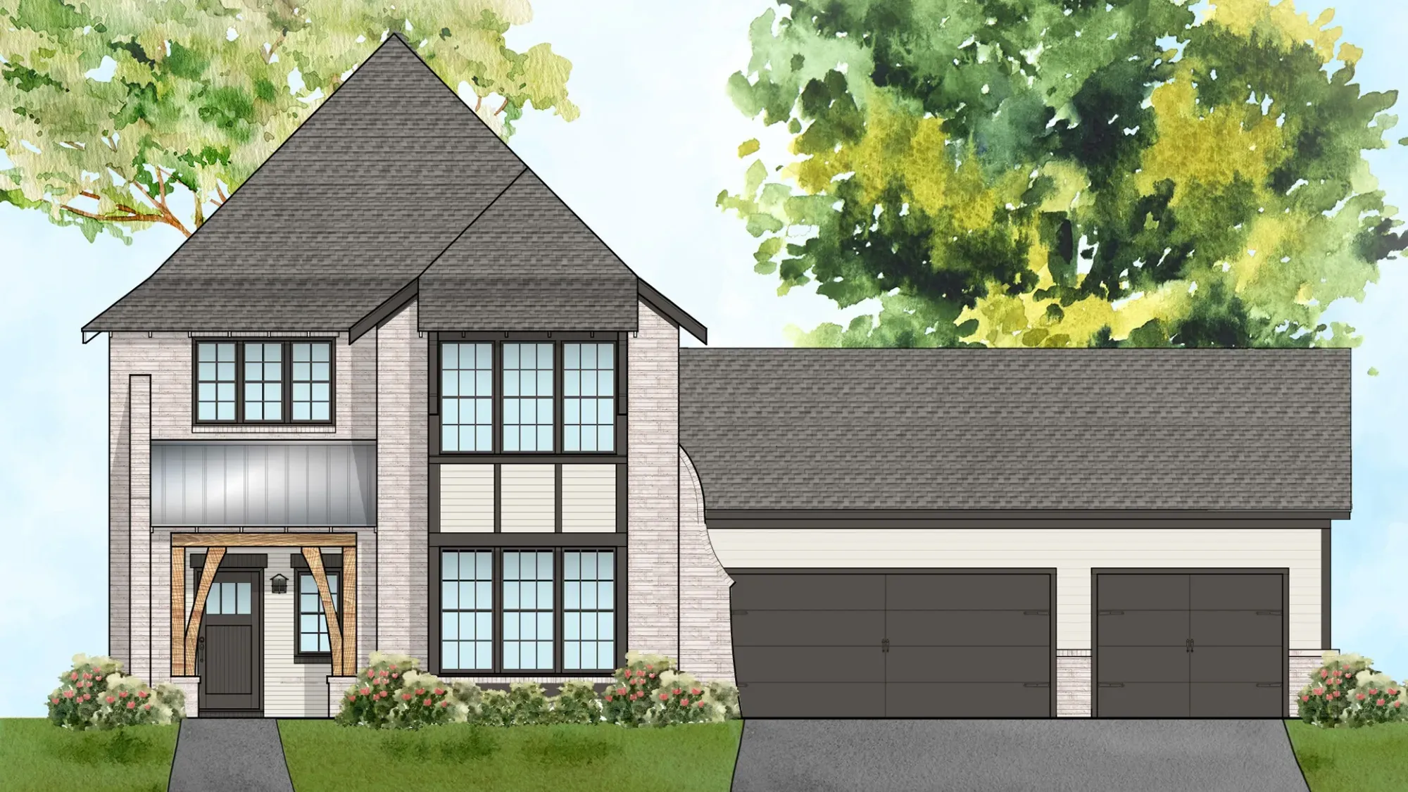 Juniper A - Lenoir At Walker Springs: Alabaster, Alabama - Newcastle Homes.