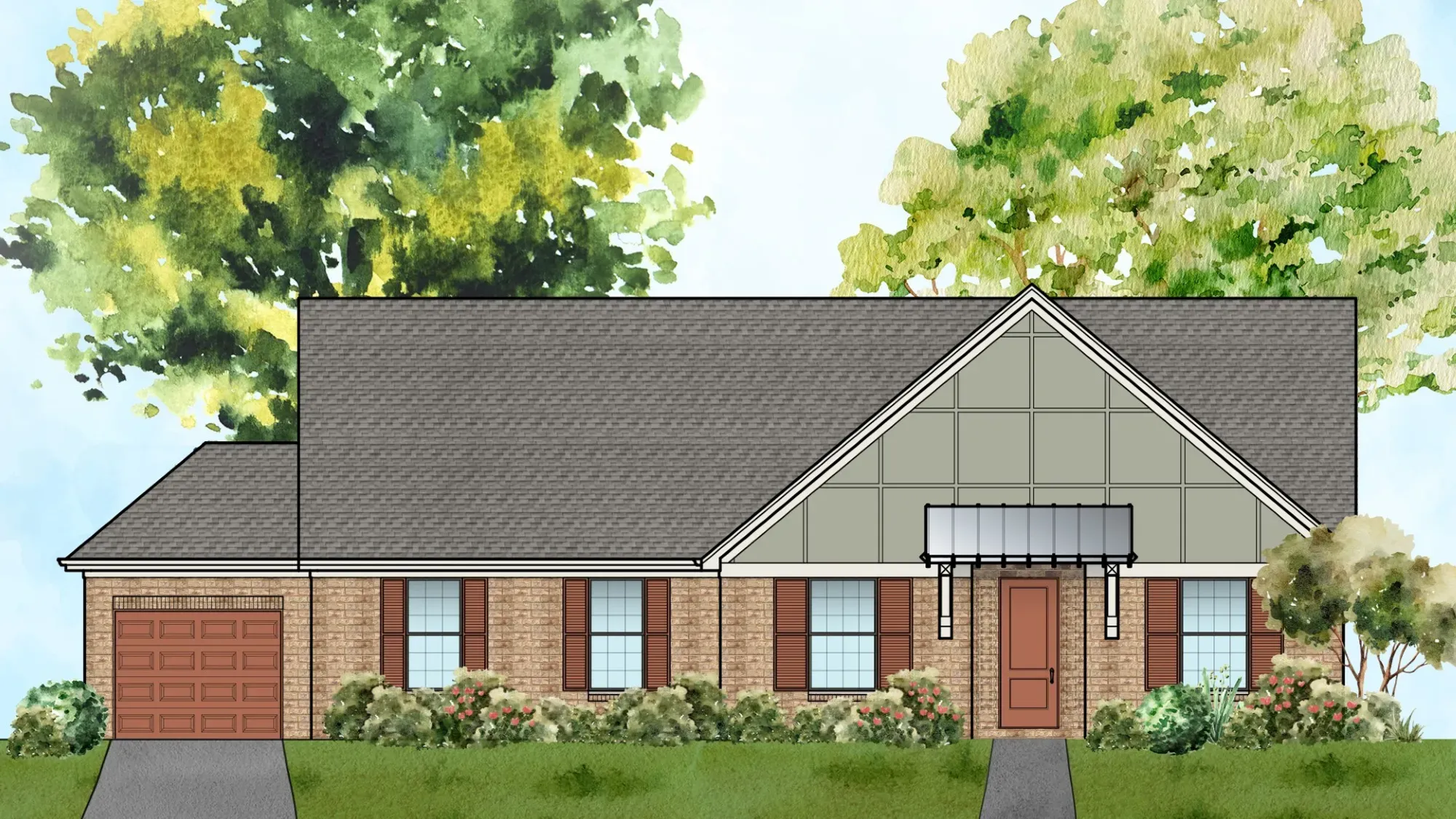 Elm C - Lenoir At Walker Springs: Alabaster, Alabama - Newcastle Homes.