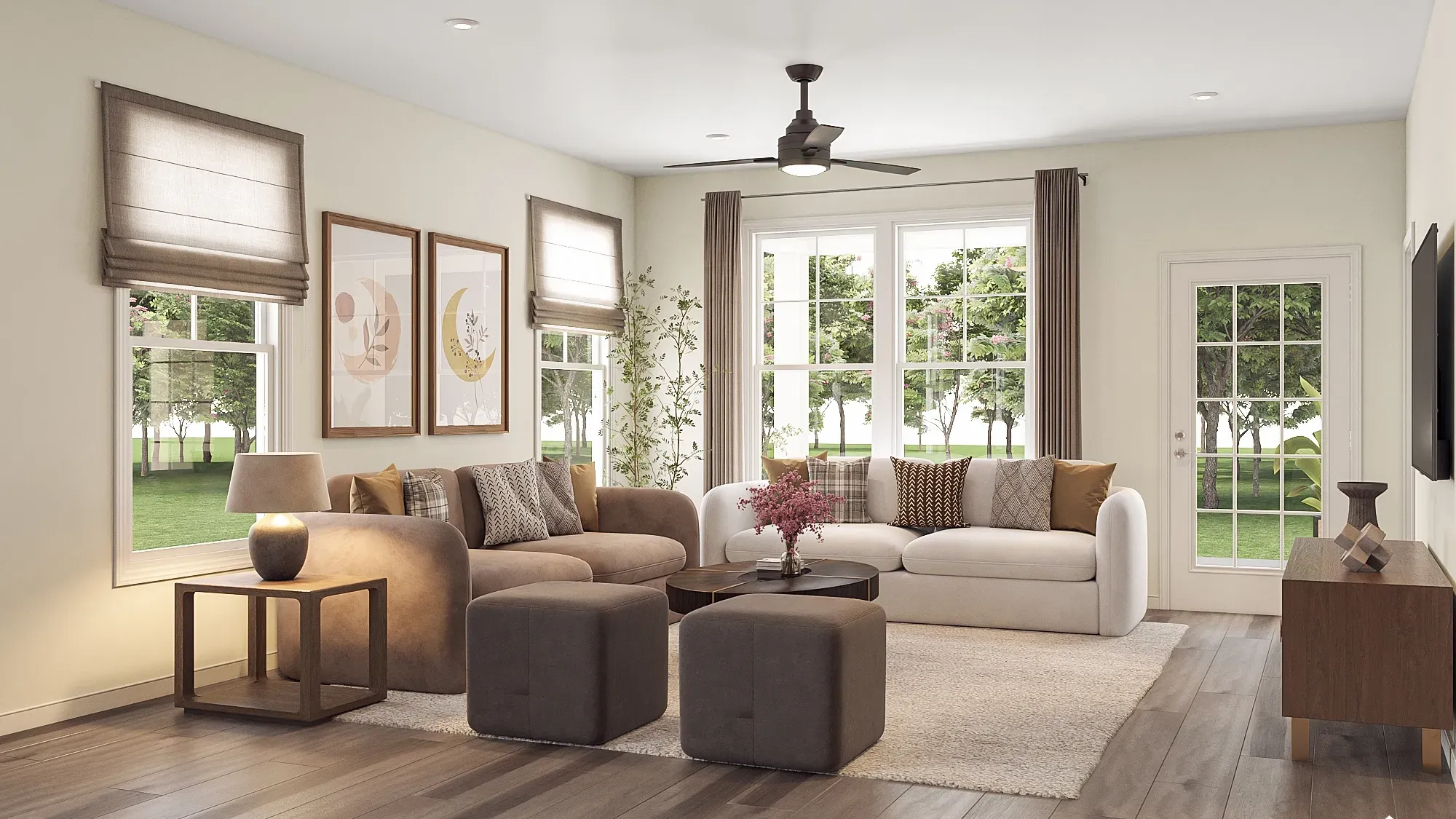 Giles Cottage Home Westwood Gardens - Westwood Gardens At Chickahominy Falls: Glen Allen, Virginia - Cornerstone Homes