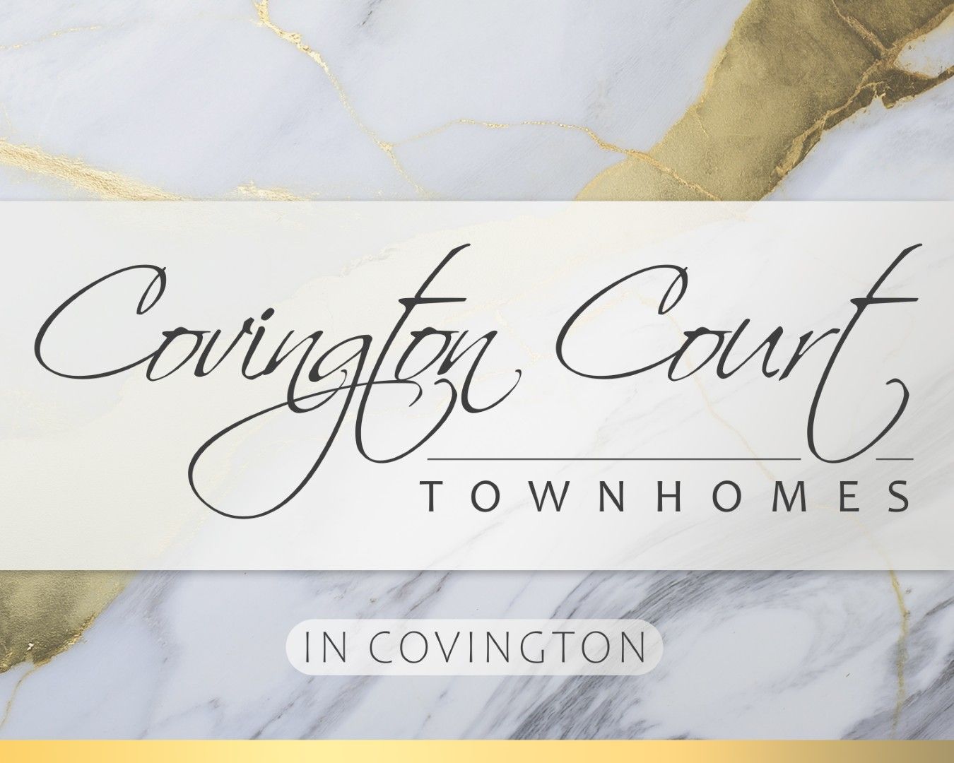 casa en Covington Court Townhomes por D&D Custom Homes