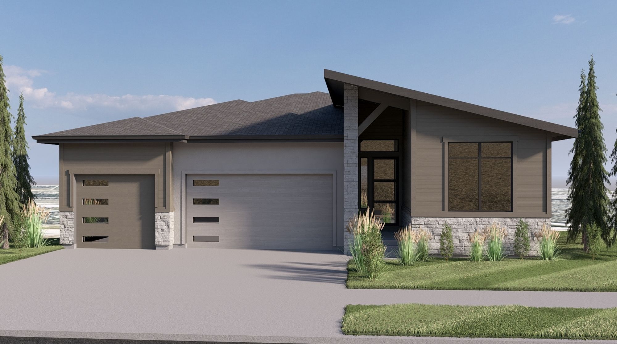 casa en Boulder Point Homes Boise por Core Building Co