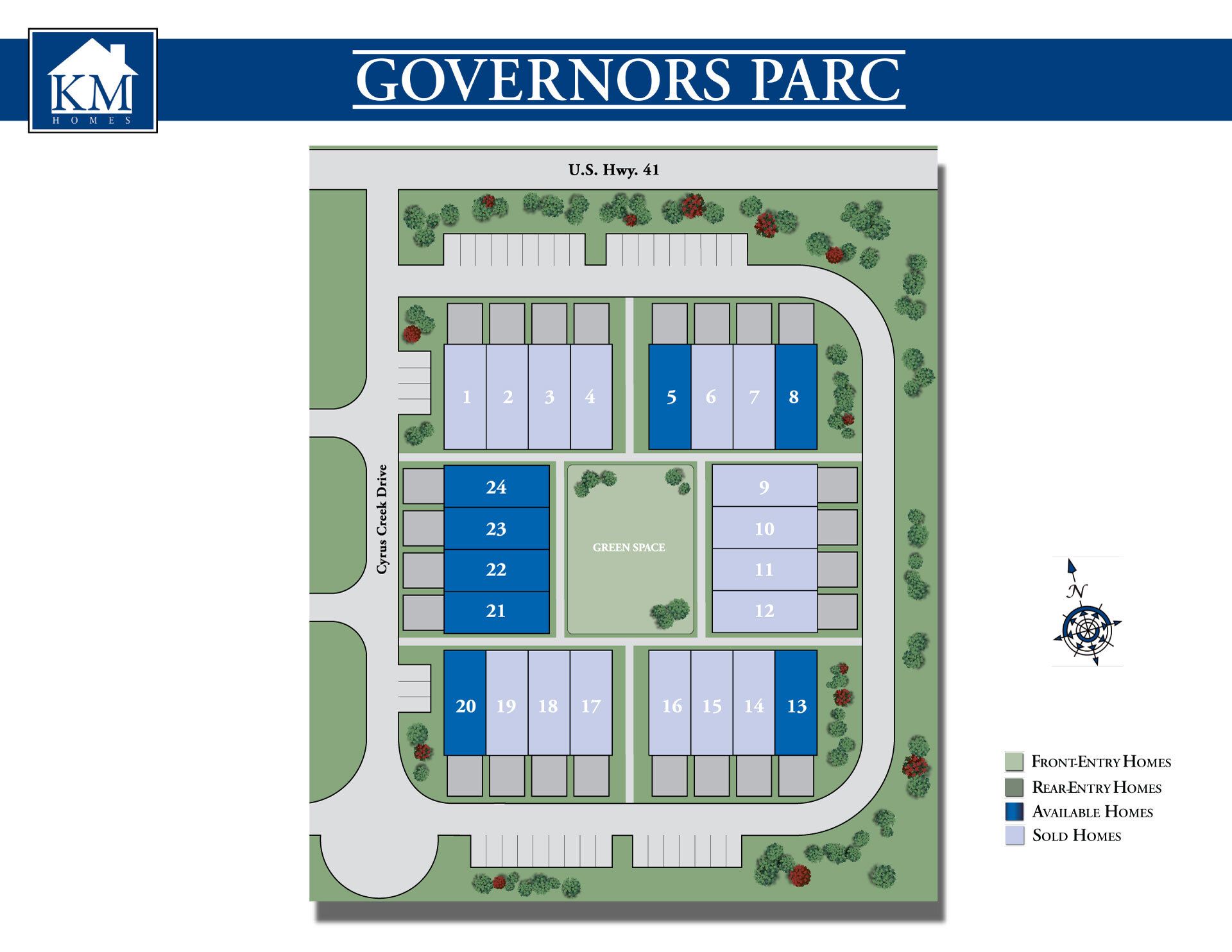 casa en Governors Parc por KM Homes