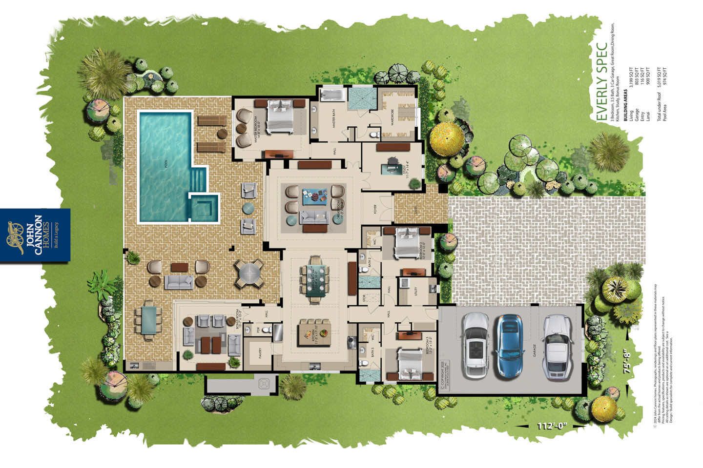 casa en John Cannon Homes por John Cannon Homes