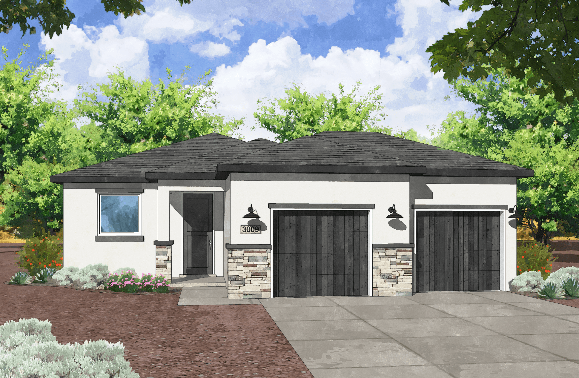 casa en Lomas Encantadas 1G Phase 2 por Amreston Homes