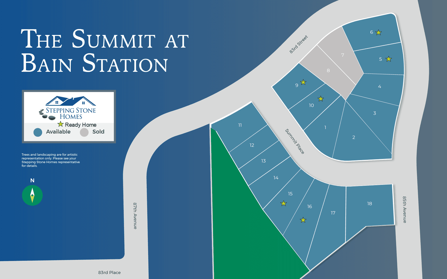 casa en The Summit At Bain Stationpleasant Prairie, WI por Stepping Stone Homes