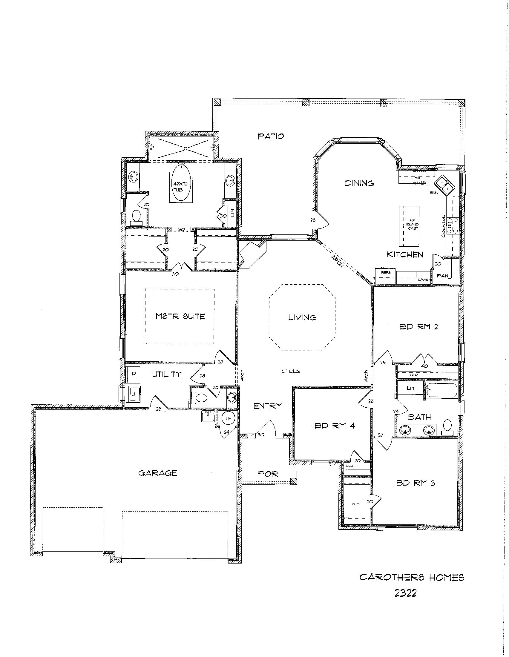 Freemont 2322 - Heritage Oaks: Killeen, Texas - Carothers Homes