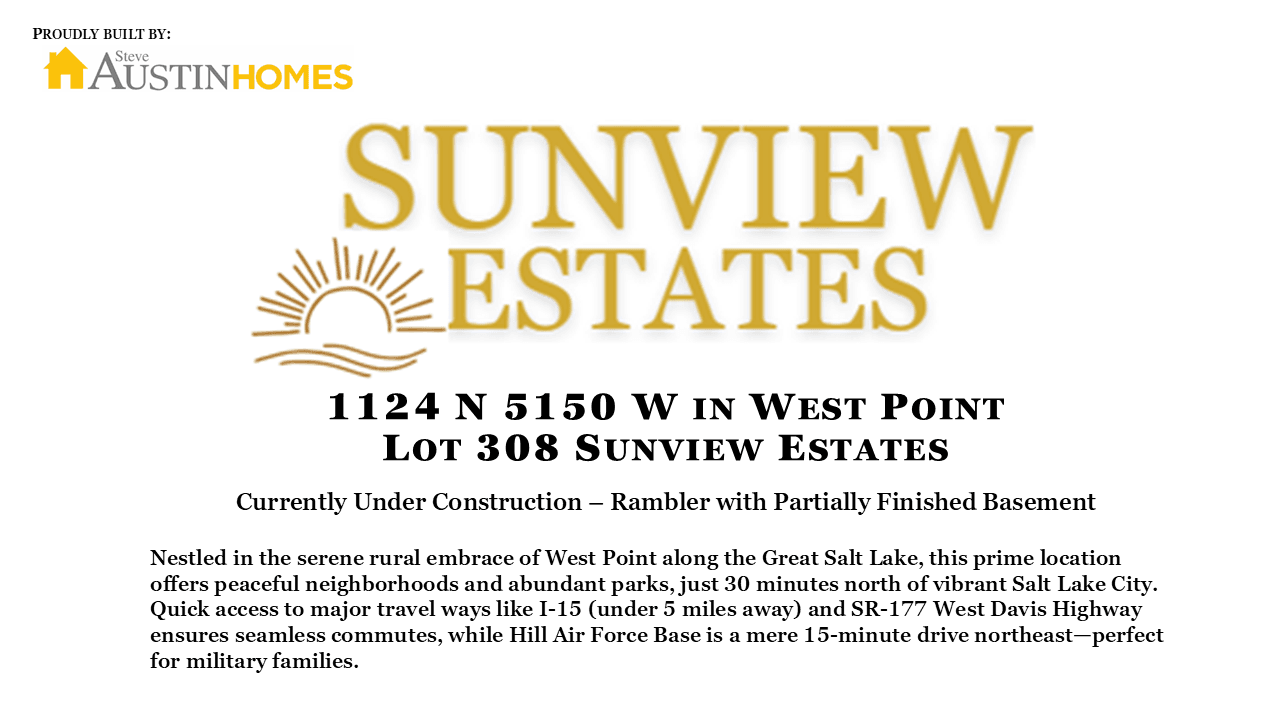 Sunview Estates - Clearfield, UT