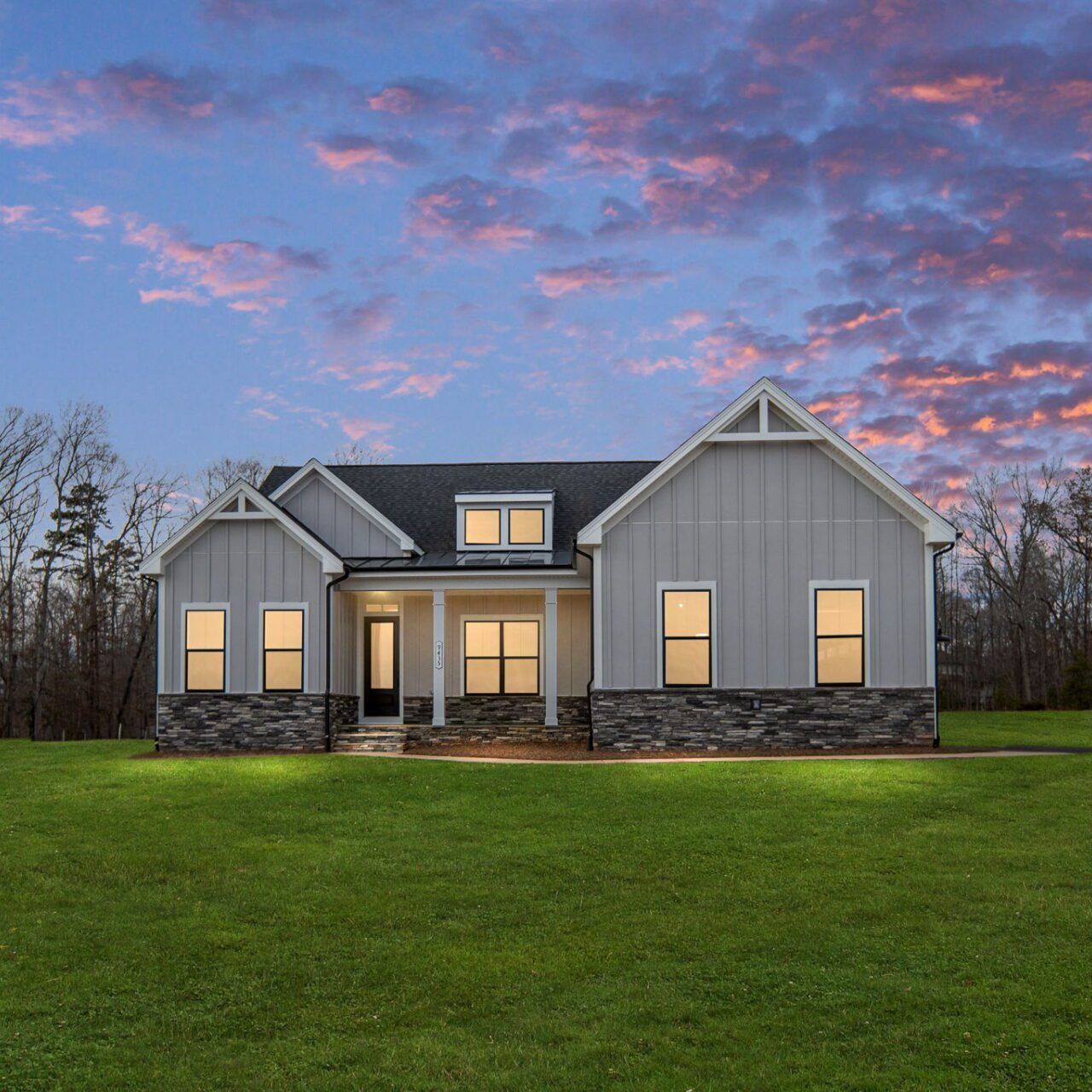 casa en Hunting Run Estates VA por Bryton Homes