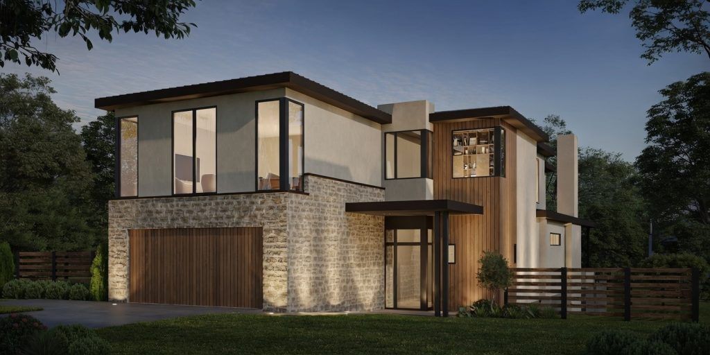 Nalle Custom Homes por Nalle Custom Homes en Austin Texas