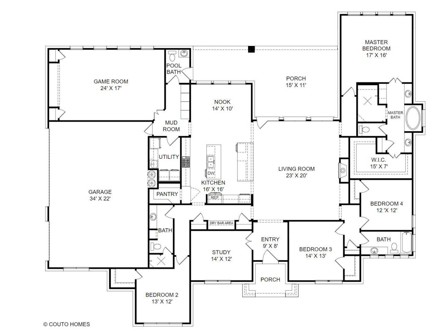 Marion - Bella Crossing: Fort Worth, Texas - Couto Homes