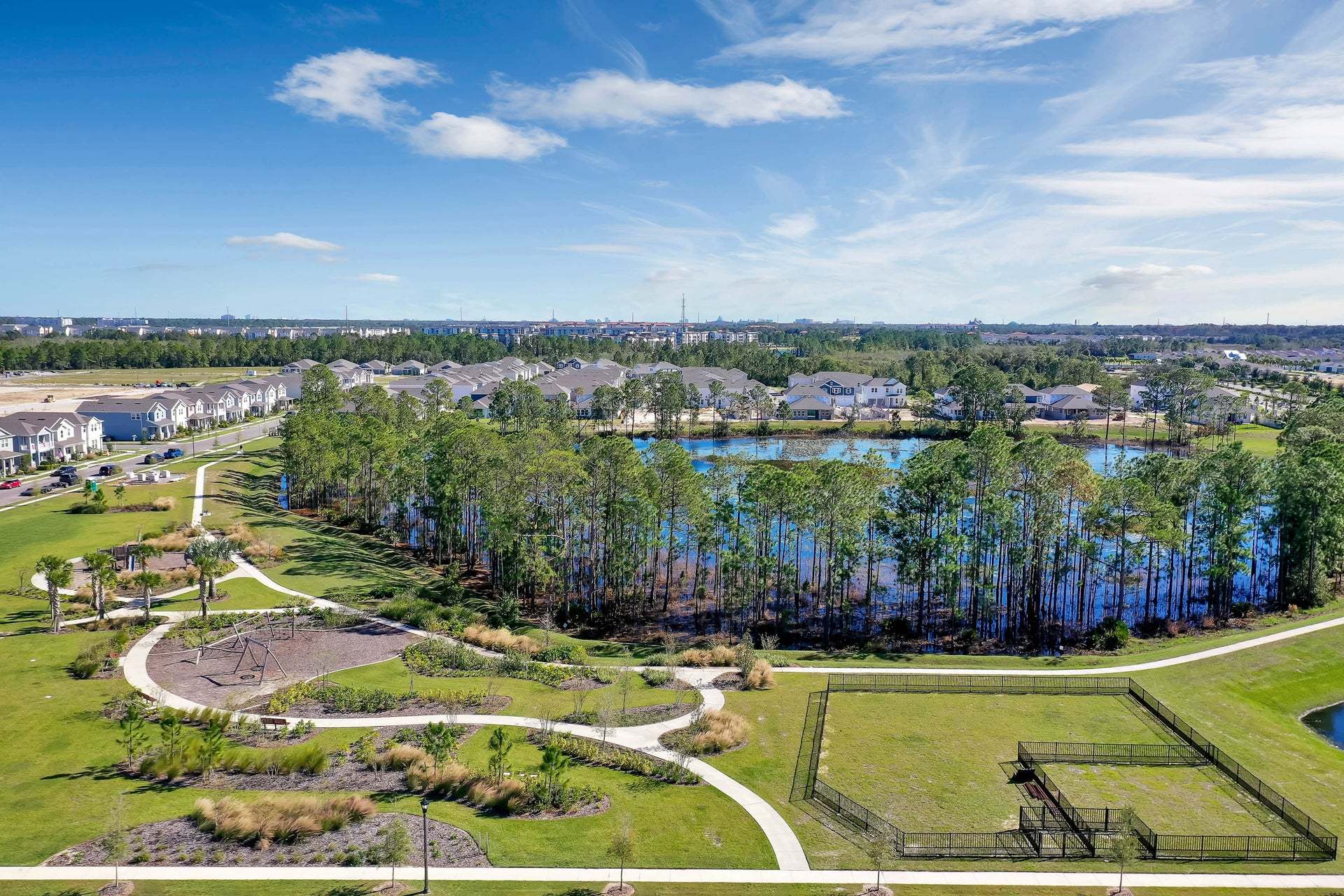 Harvest At Ovation por RockWell Homes en Orlando Florida