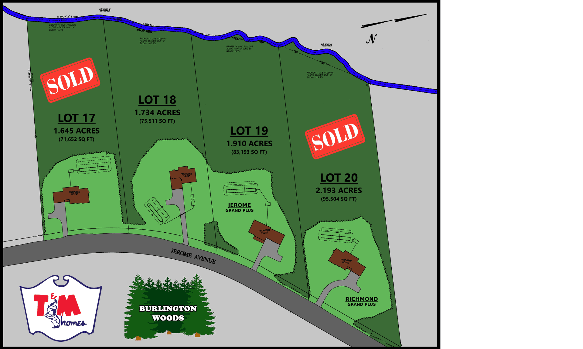 casa en Burlington Woods Burlington por T&M Homes