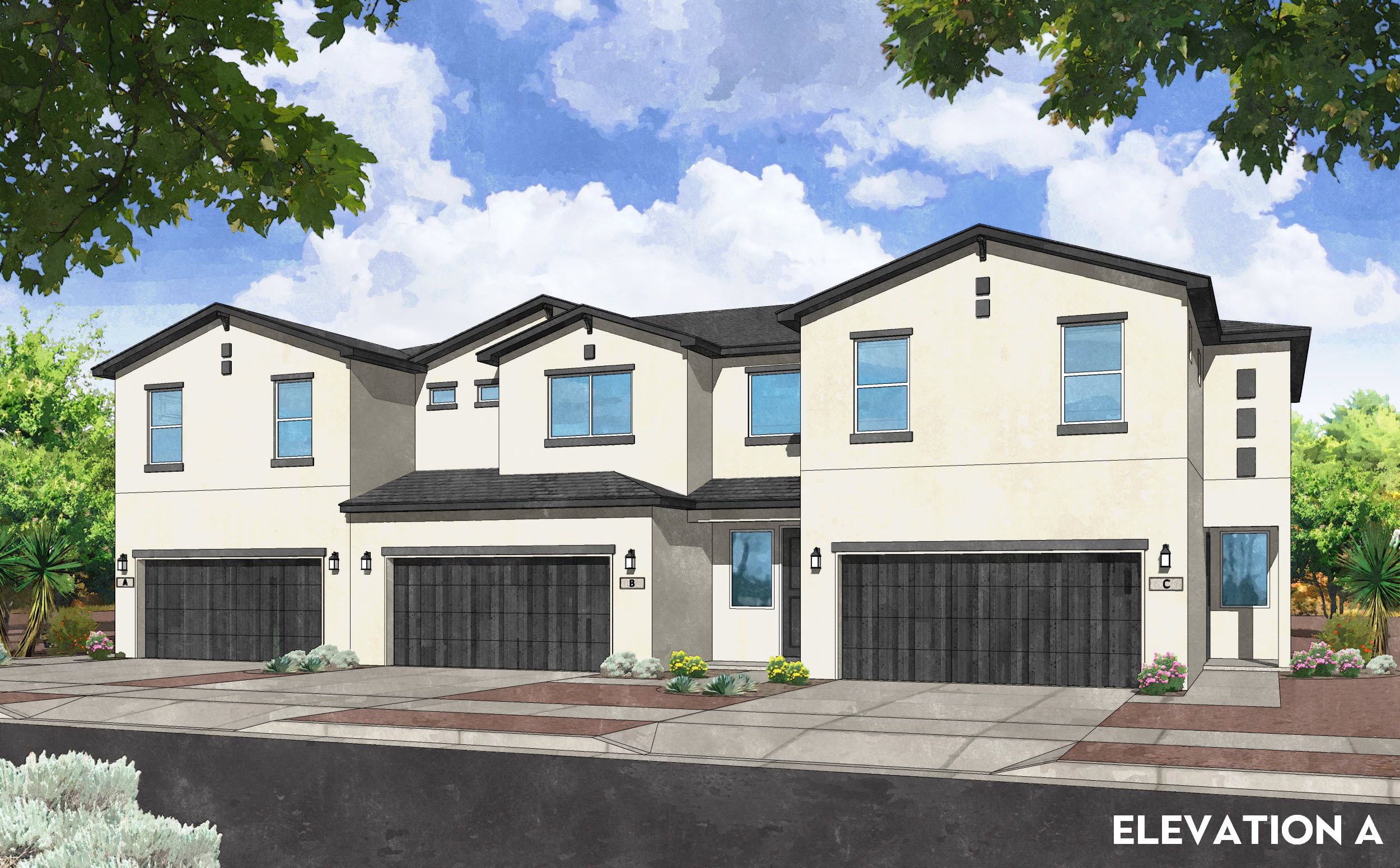 Sunrise Palace por Amreston Homes en Albuquerque New Mexico