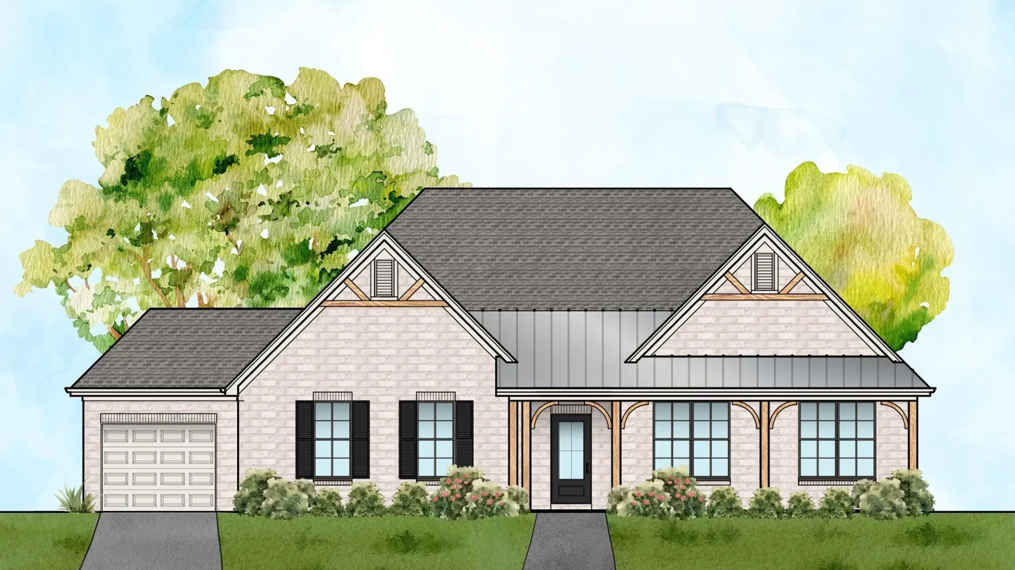 casa en Lenoir At Walker Springs por Newcastle Homes.