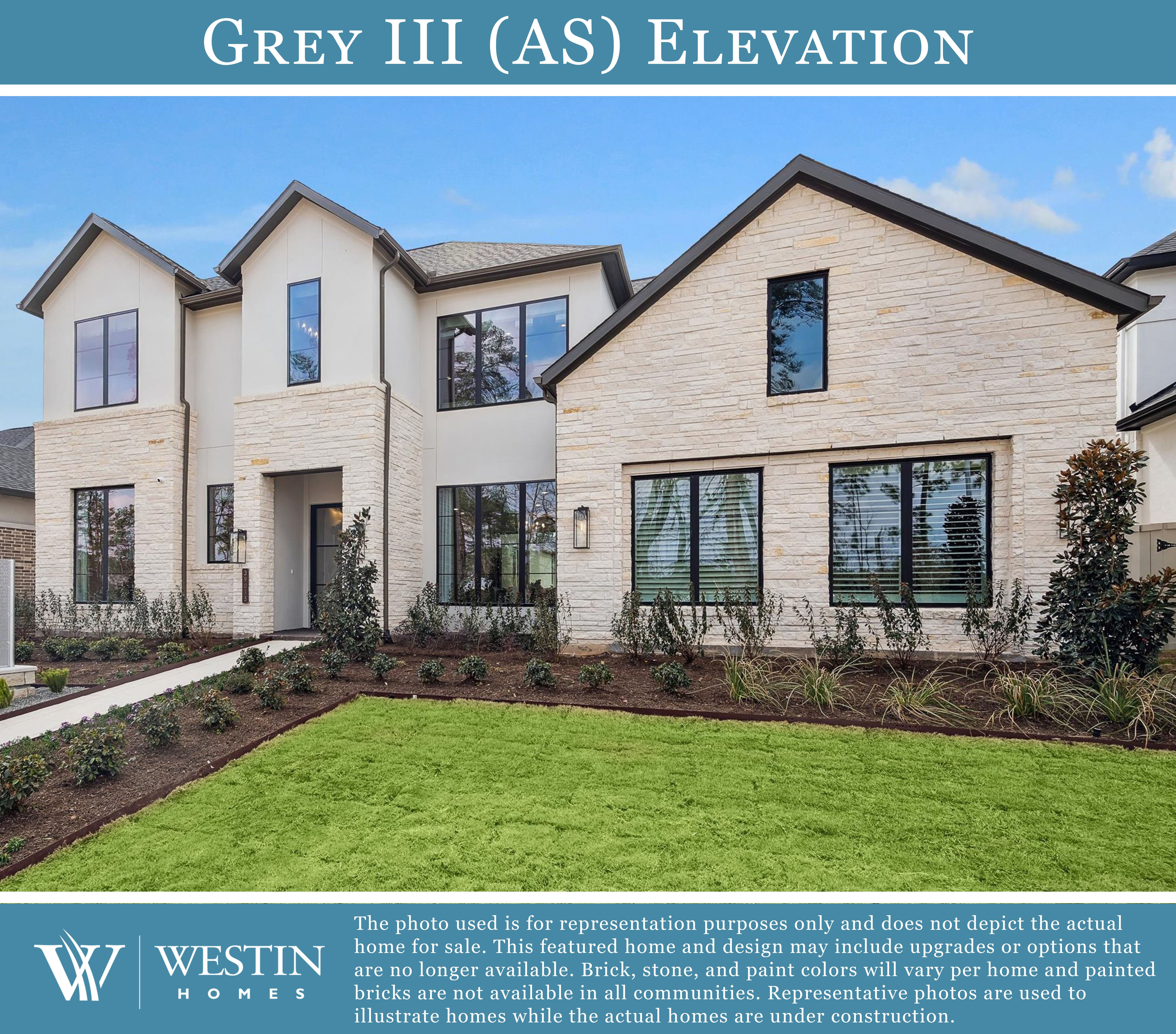 casa en Harvest Green por Westin Homes