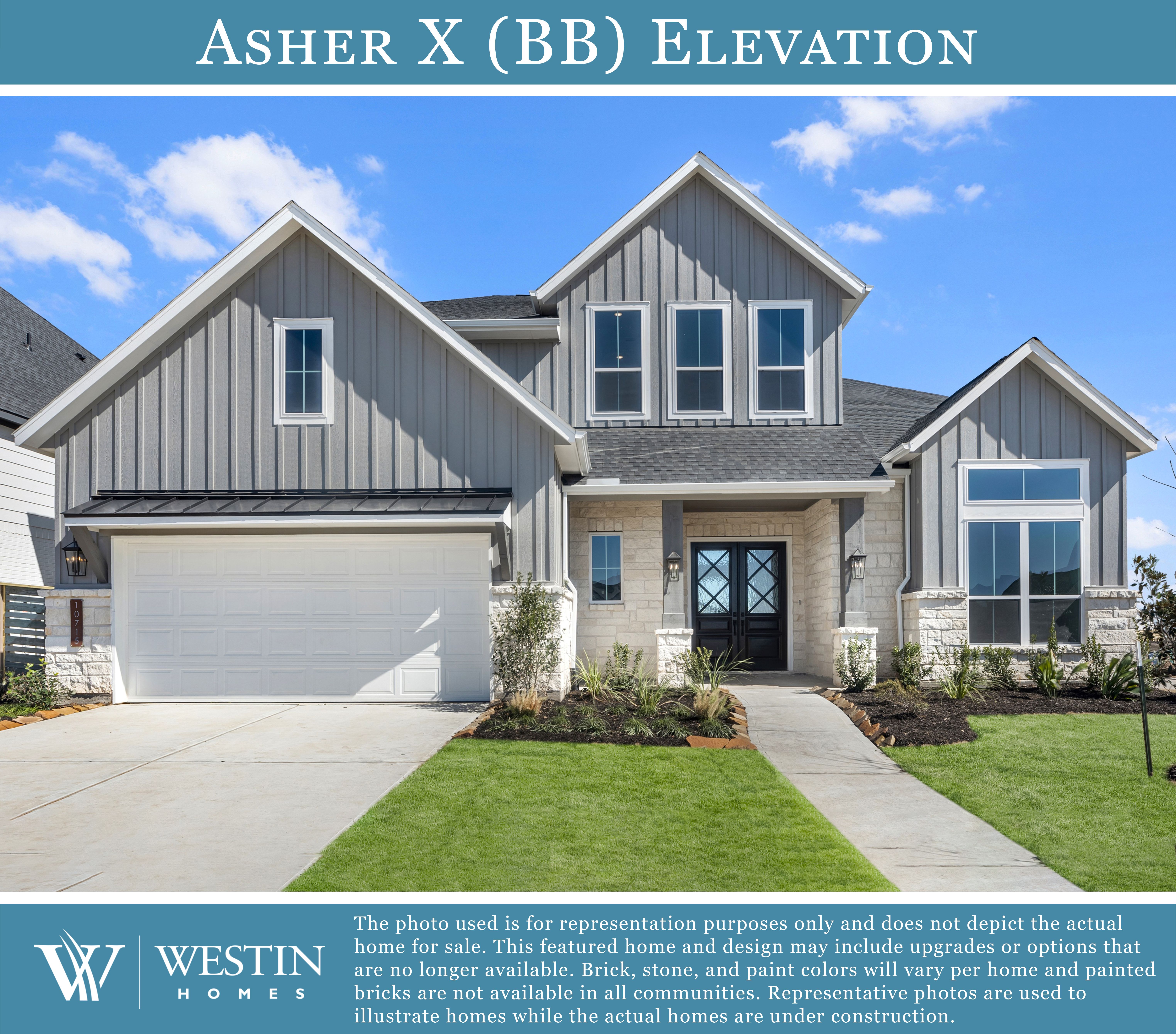 Asher X - Austin Point IS A New Home Community IN Richmond, Texas: Sugar Land, Texas - Westin Homes