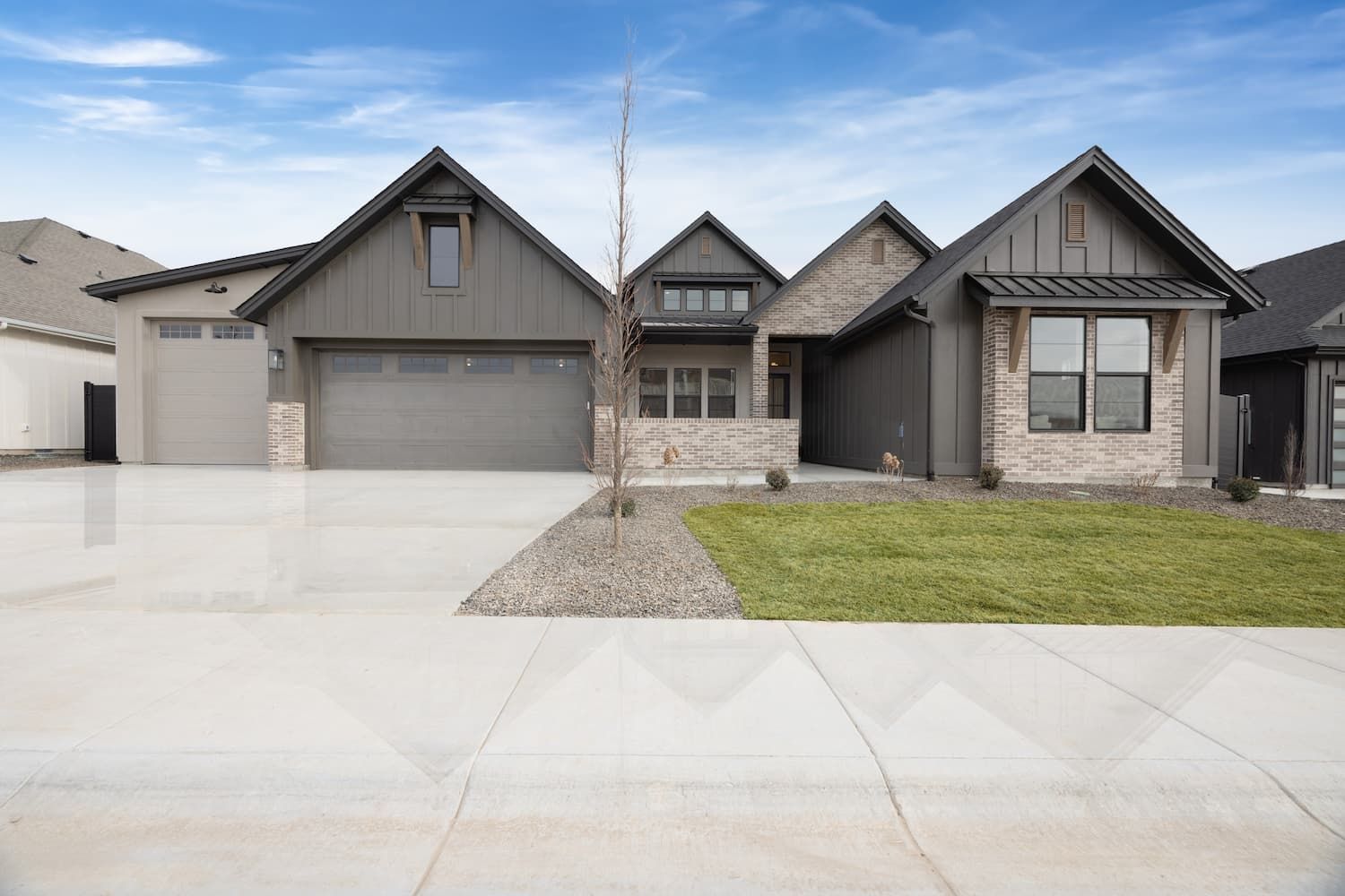 casa en Valnova Homes Meridian Idaho por Core Building Co