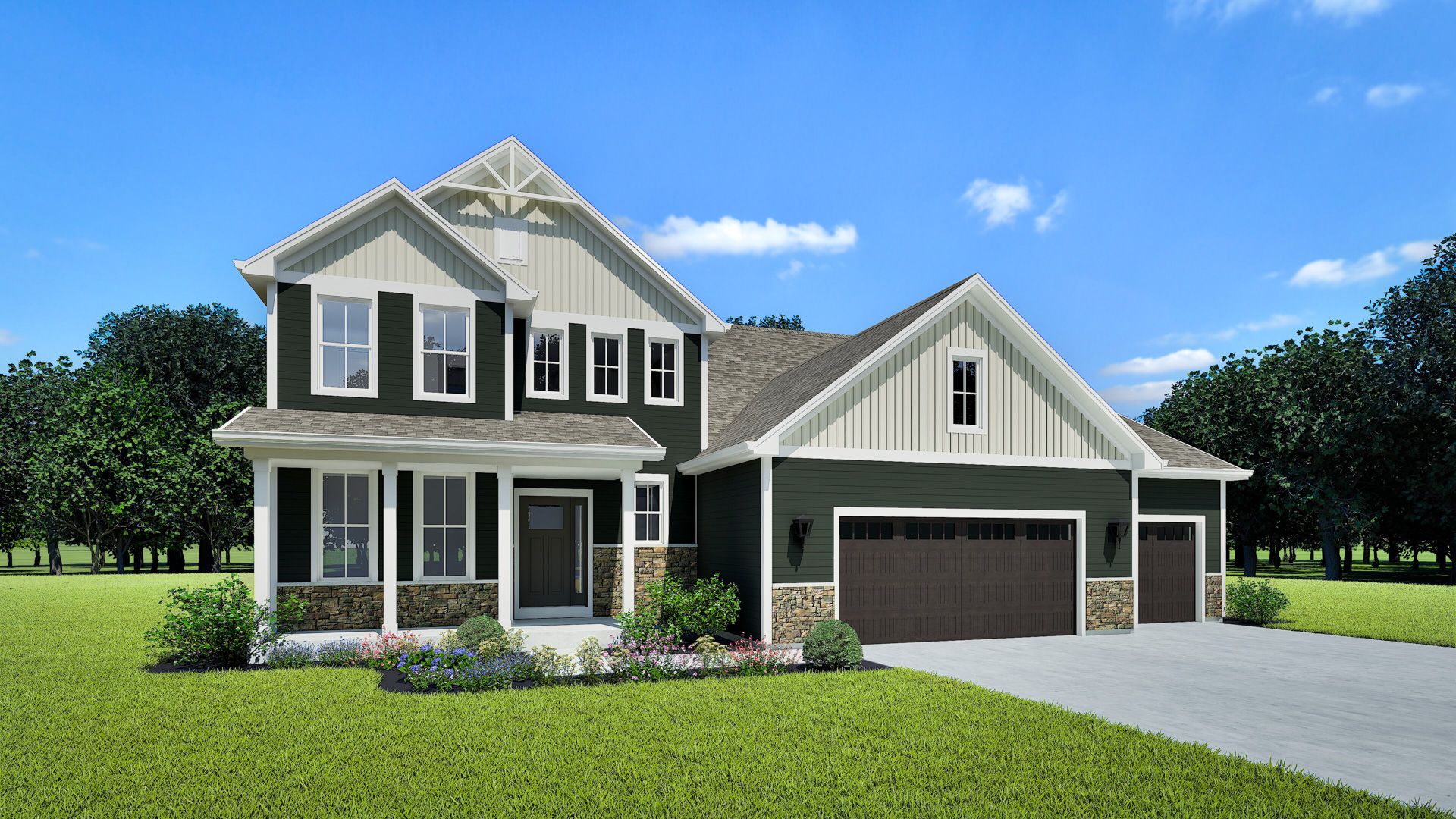 Edgemont Estates por Stepping Stone Homes en Milwaukee-Waukesha Wisconsin
