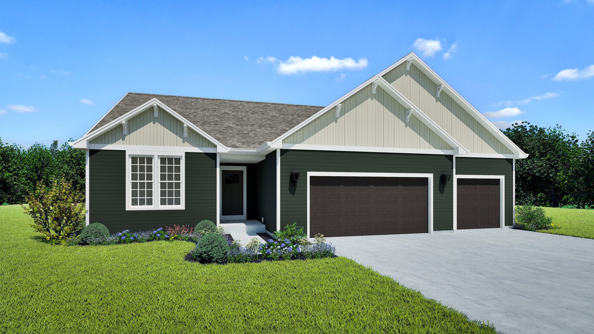 Canopy Hill por Stepping Stone Homes en Racine Wisconsin