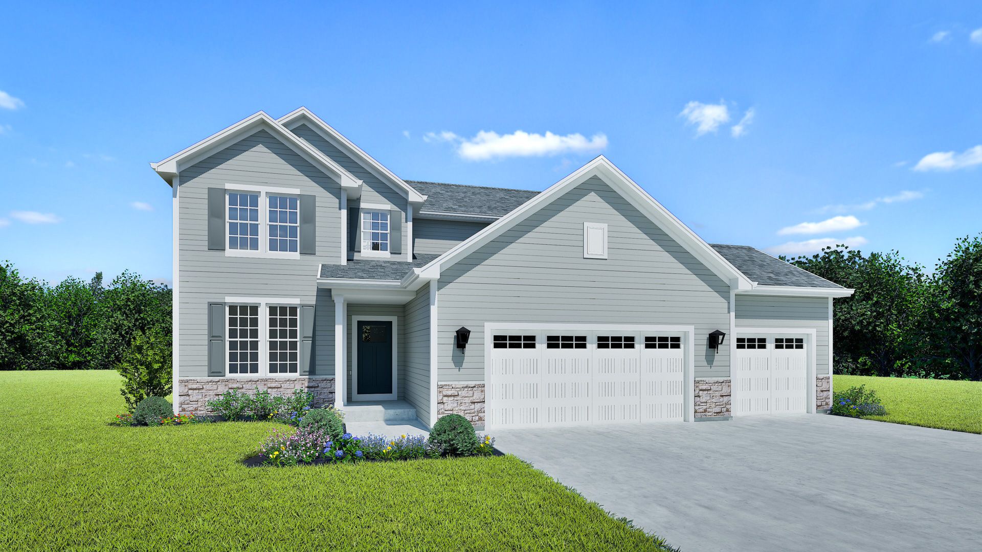 Homestead Acres por Stepping Stone Homes en Milwaukee-Waukesha Wisconsin