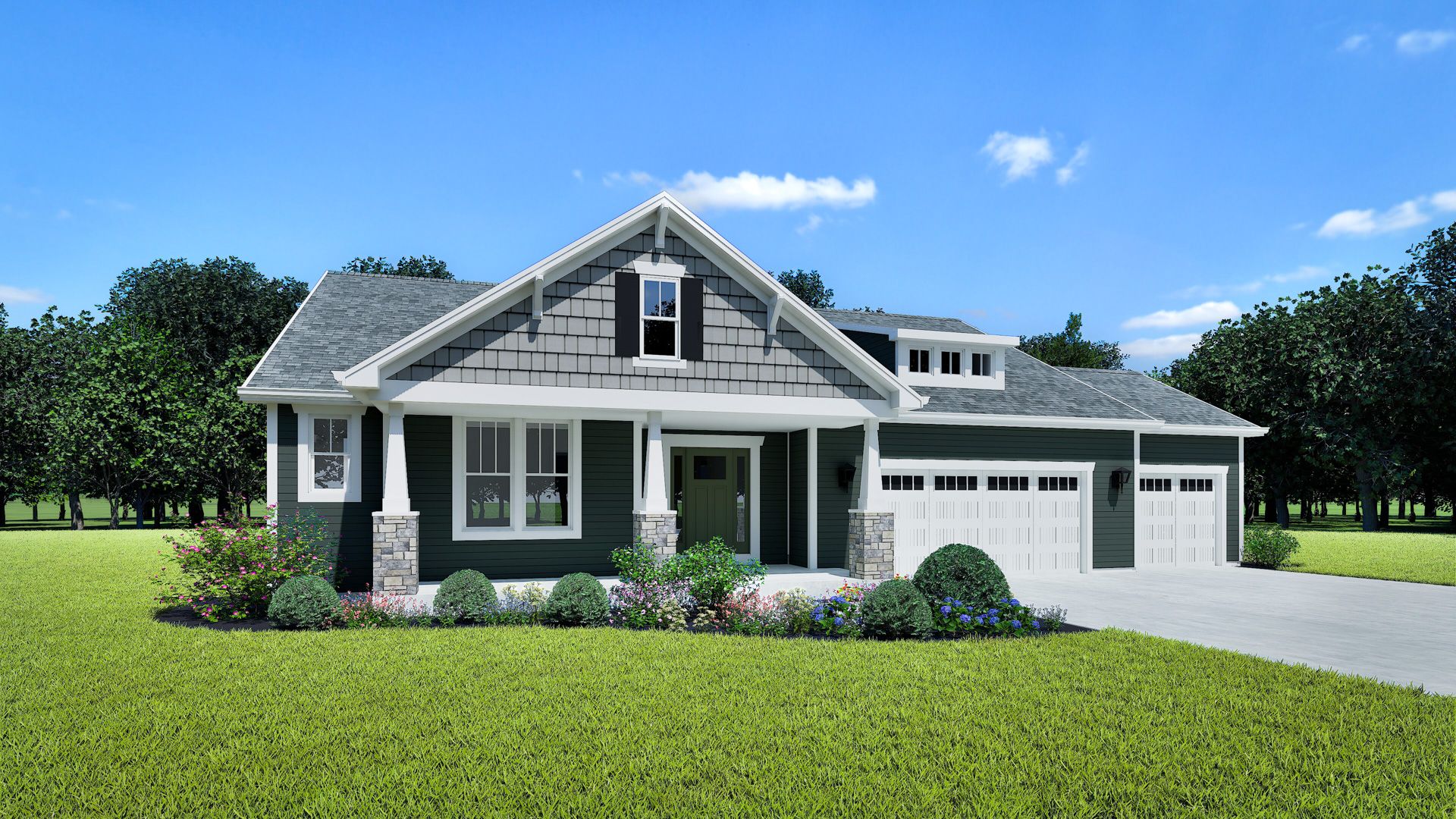 The Snyder Farm por Stepping Stone Homes en Milwaukee-Waukesha Wisconsin