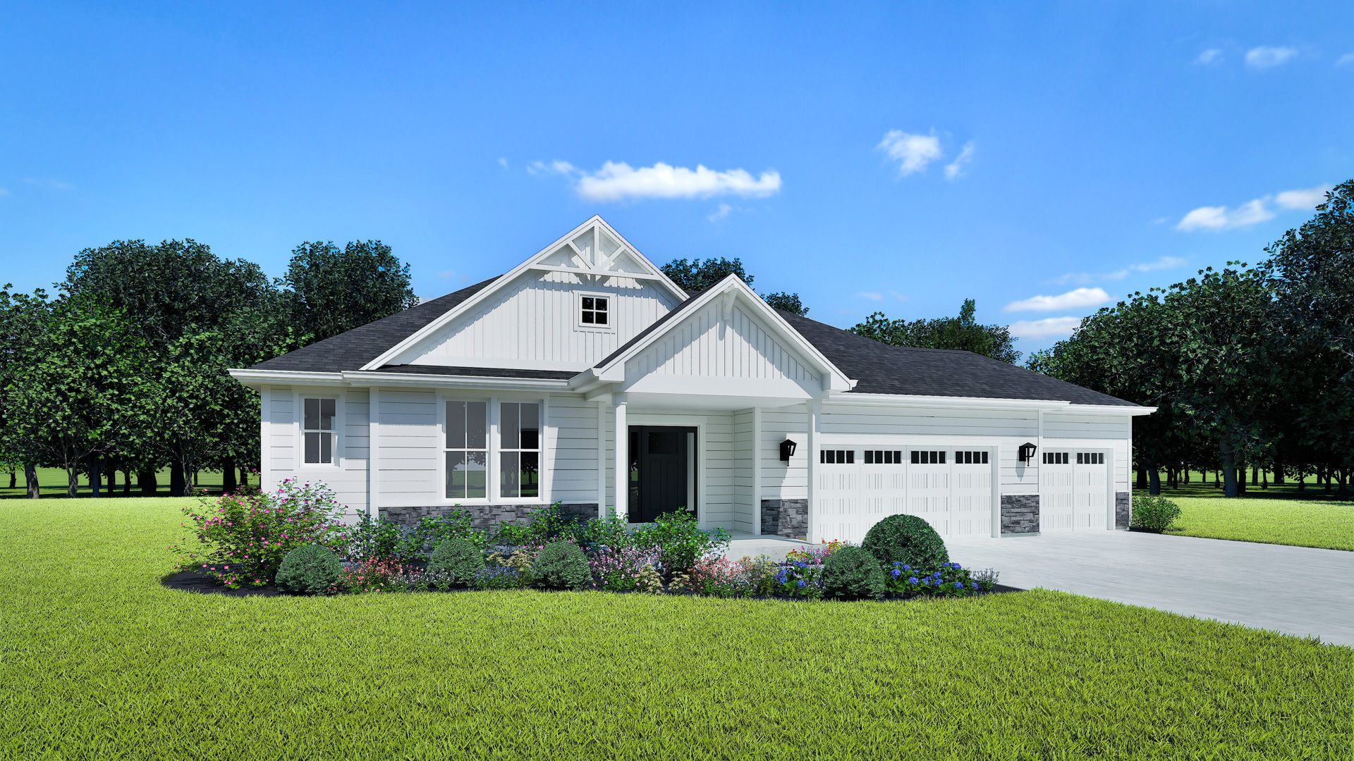 The Snyder Farm por Stepping Stone Homes en Milwaukee-Waukesha Wisconsin