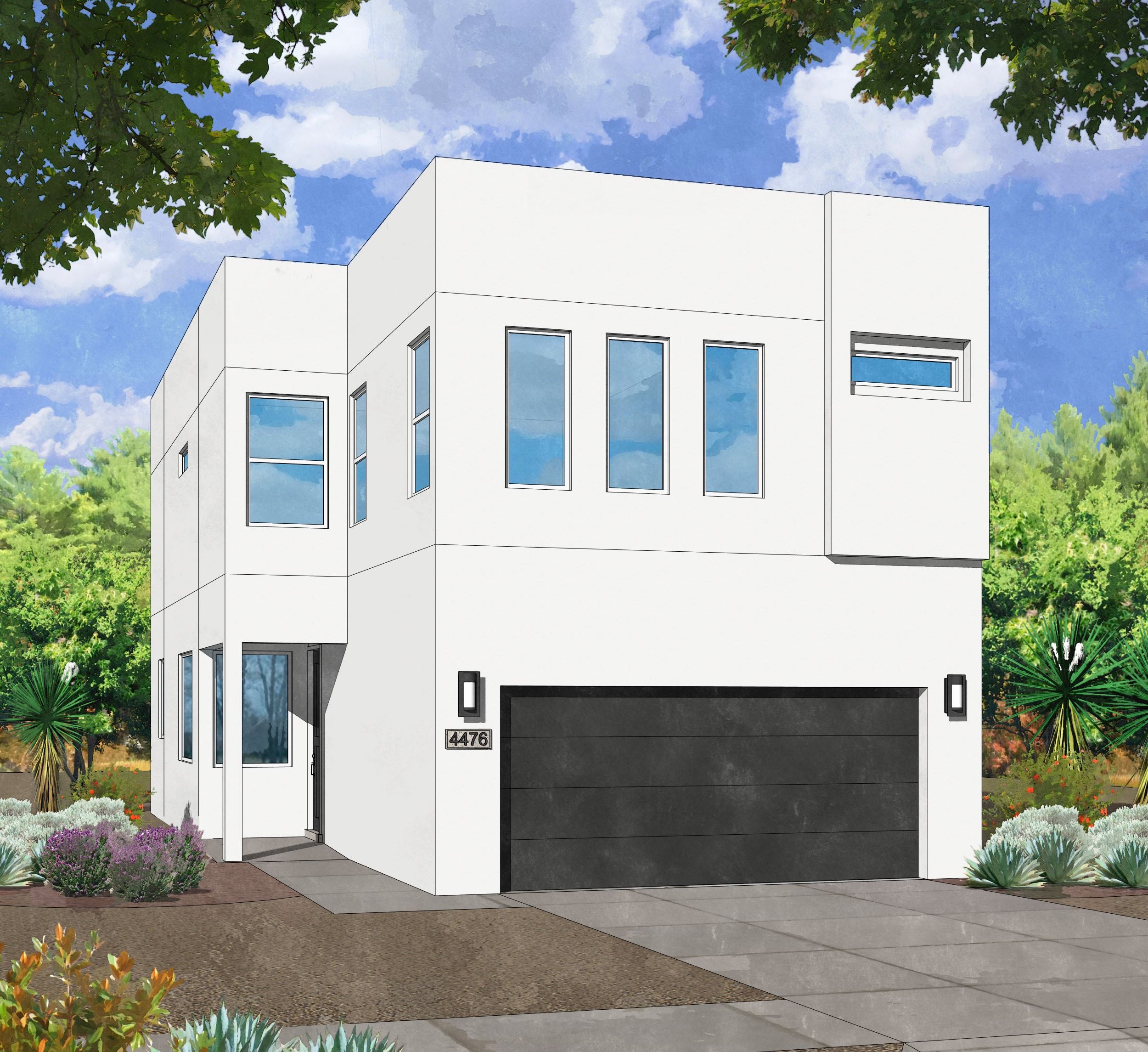 Park West Village por Amreston Homes en Albuquerque New Mexico