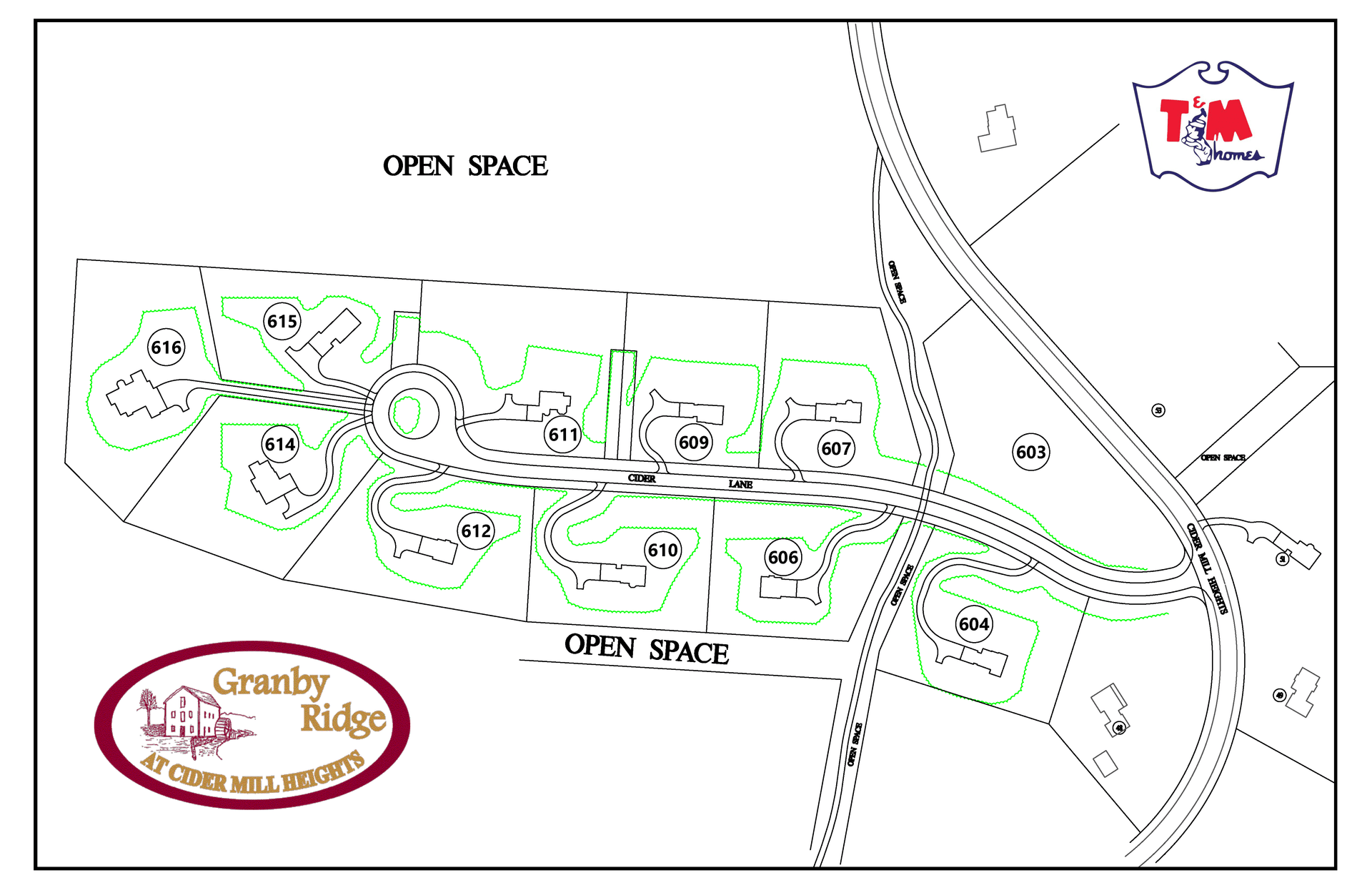 casa en Granby Ridge Granby por T&M Homes