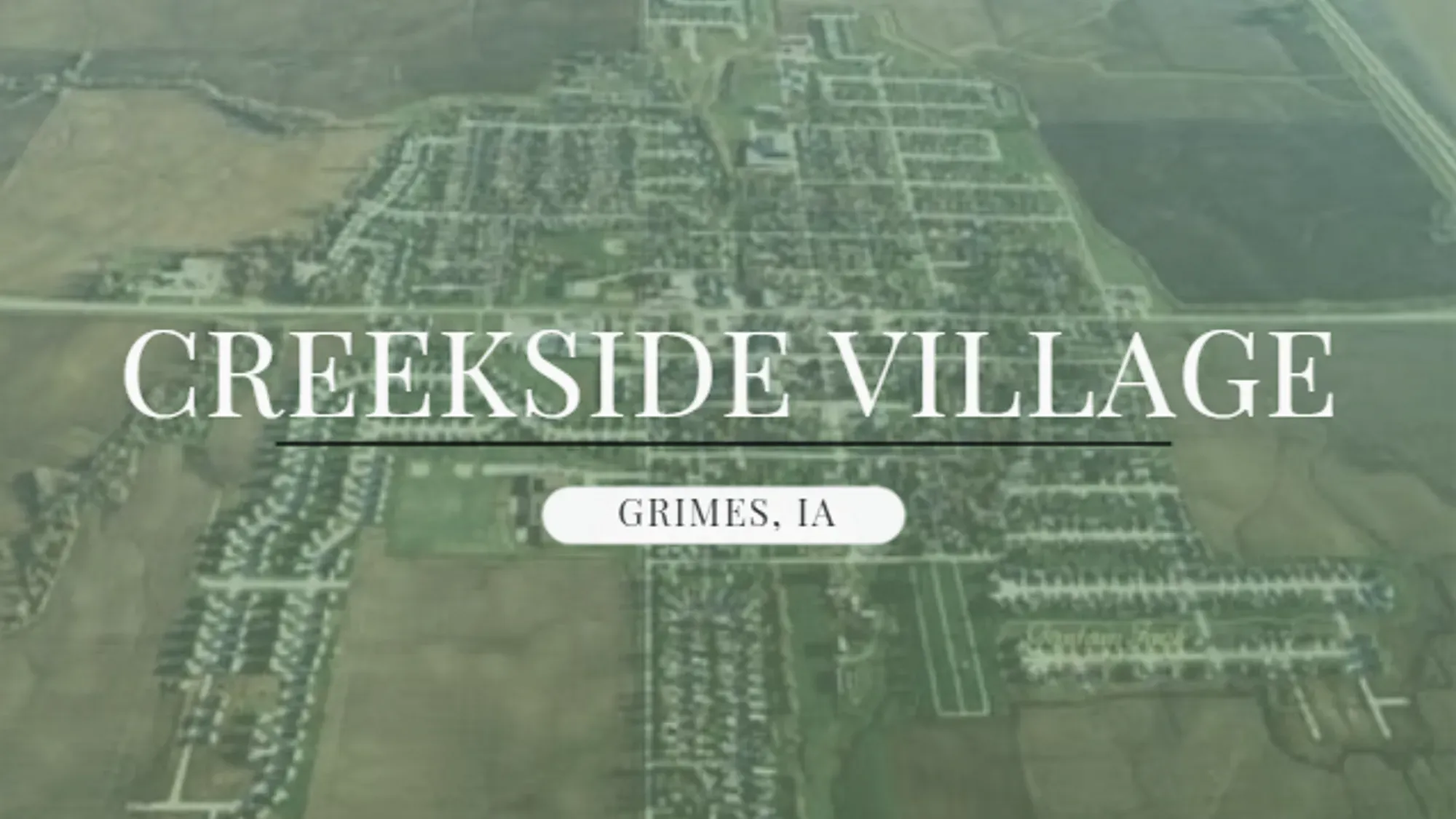 Creekside Village por Greenland Homes en Des Moines Iowa