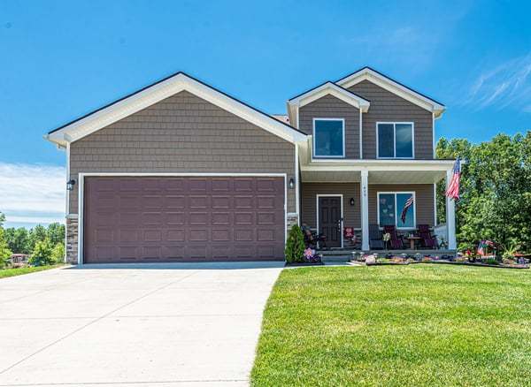 Goodrich Meadows por Clearview Homes en Flint Michigan