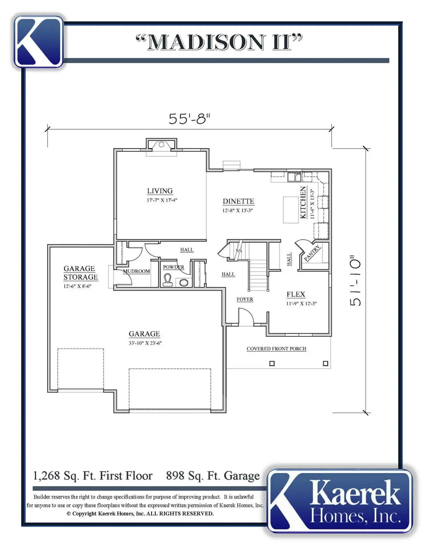 Madison I - Kaerek Homes: Milwaukee, Wisconsin - Kaerek Homes