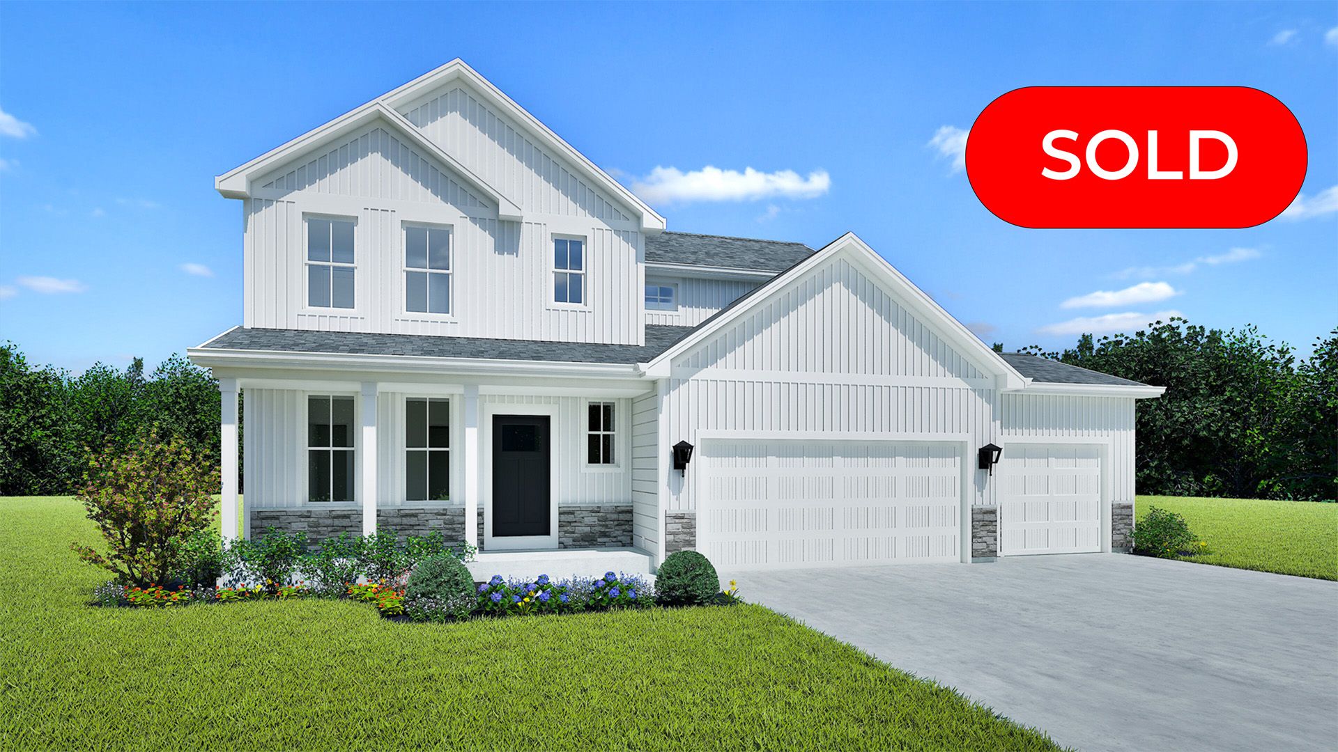 Canopy Hill por Stepping Stone Homes en Racine Wisconsin