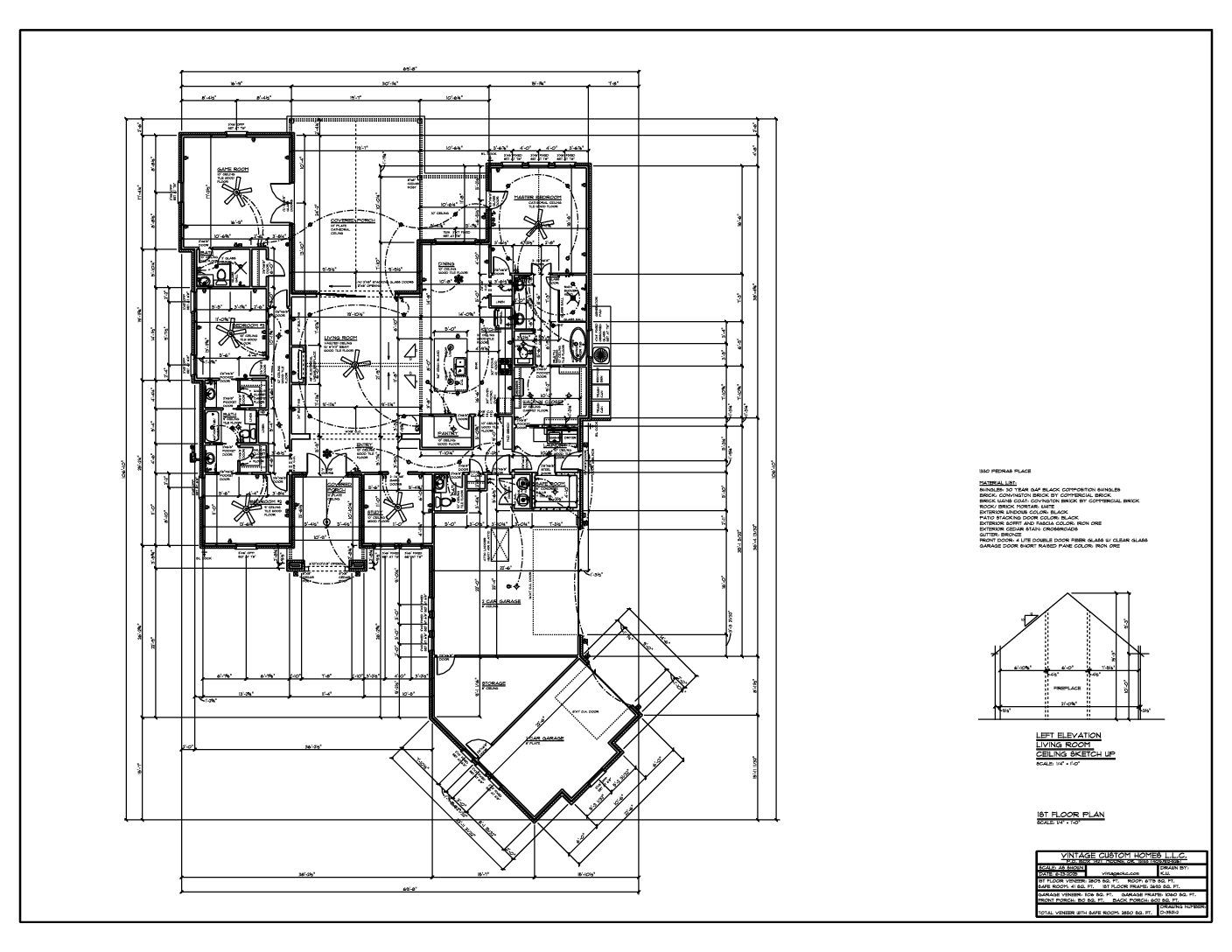 Wyndemere Phase Viii por Vintage Custom Homes en Oklahoma City Oklahoma