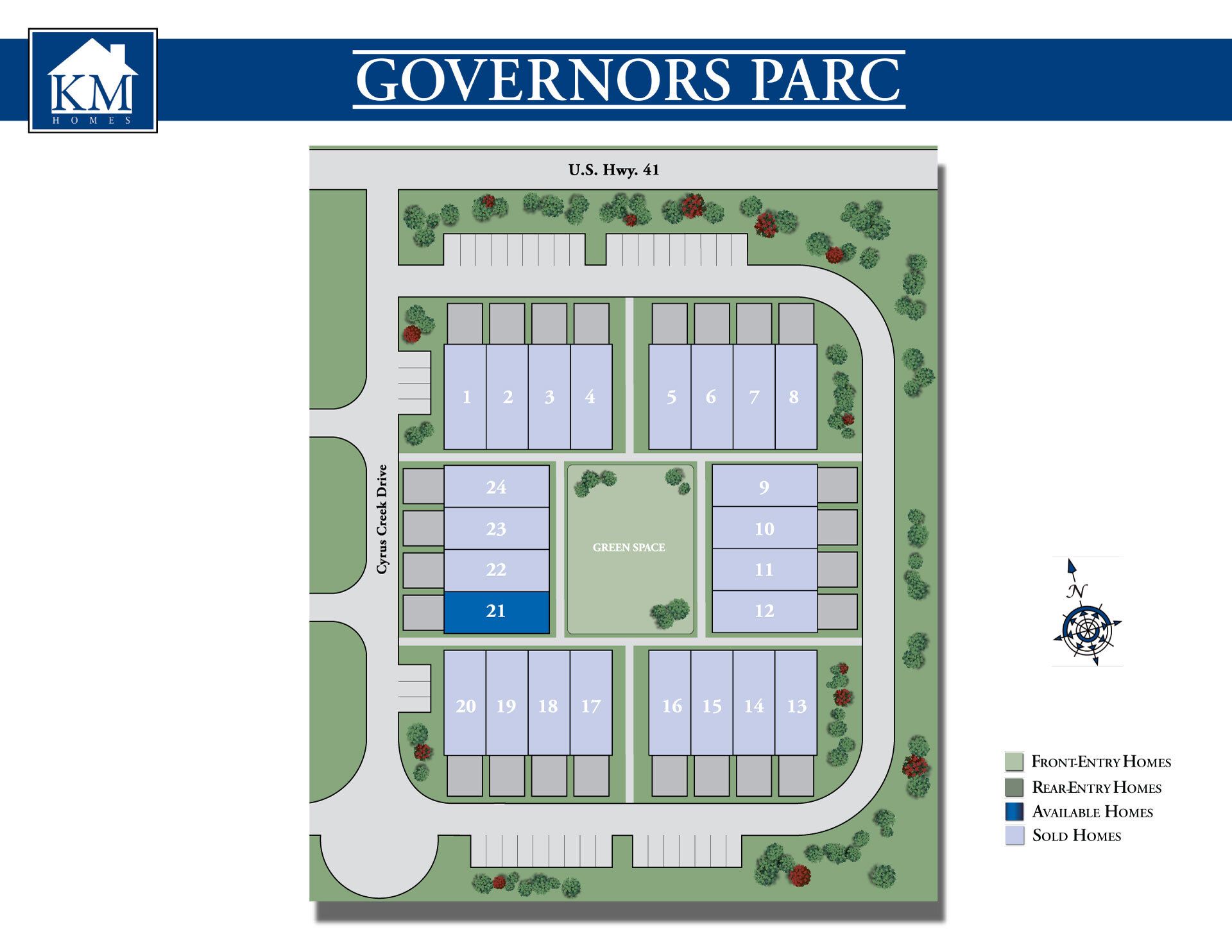 casa en Governors Parc por KM Homes